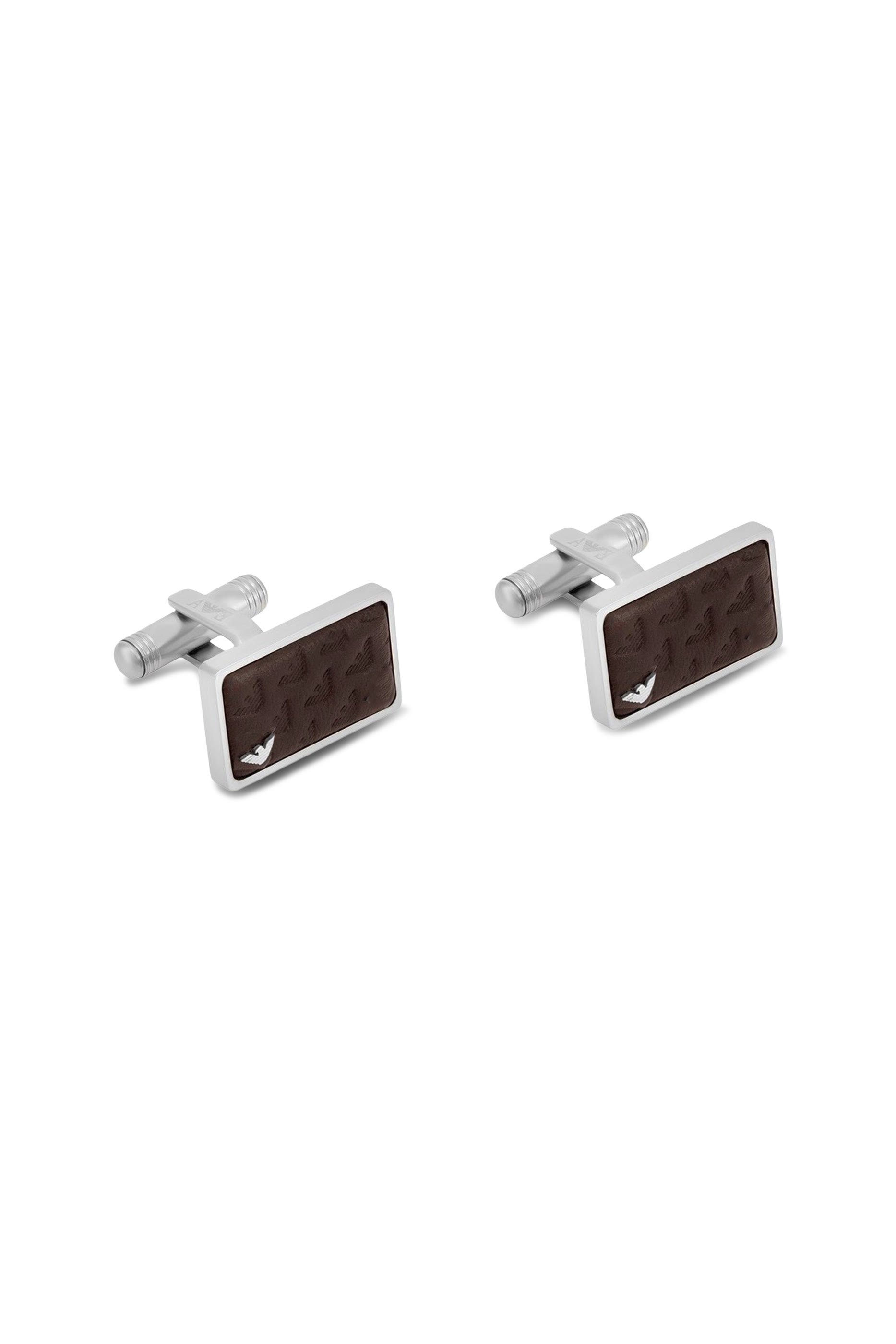 Eagle Logo Metal Cufflinks