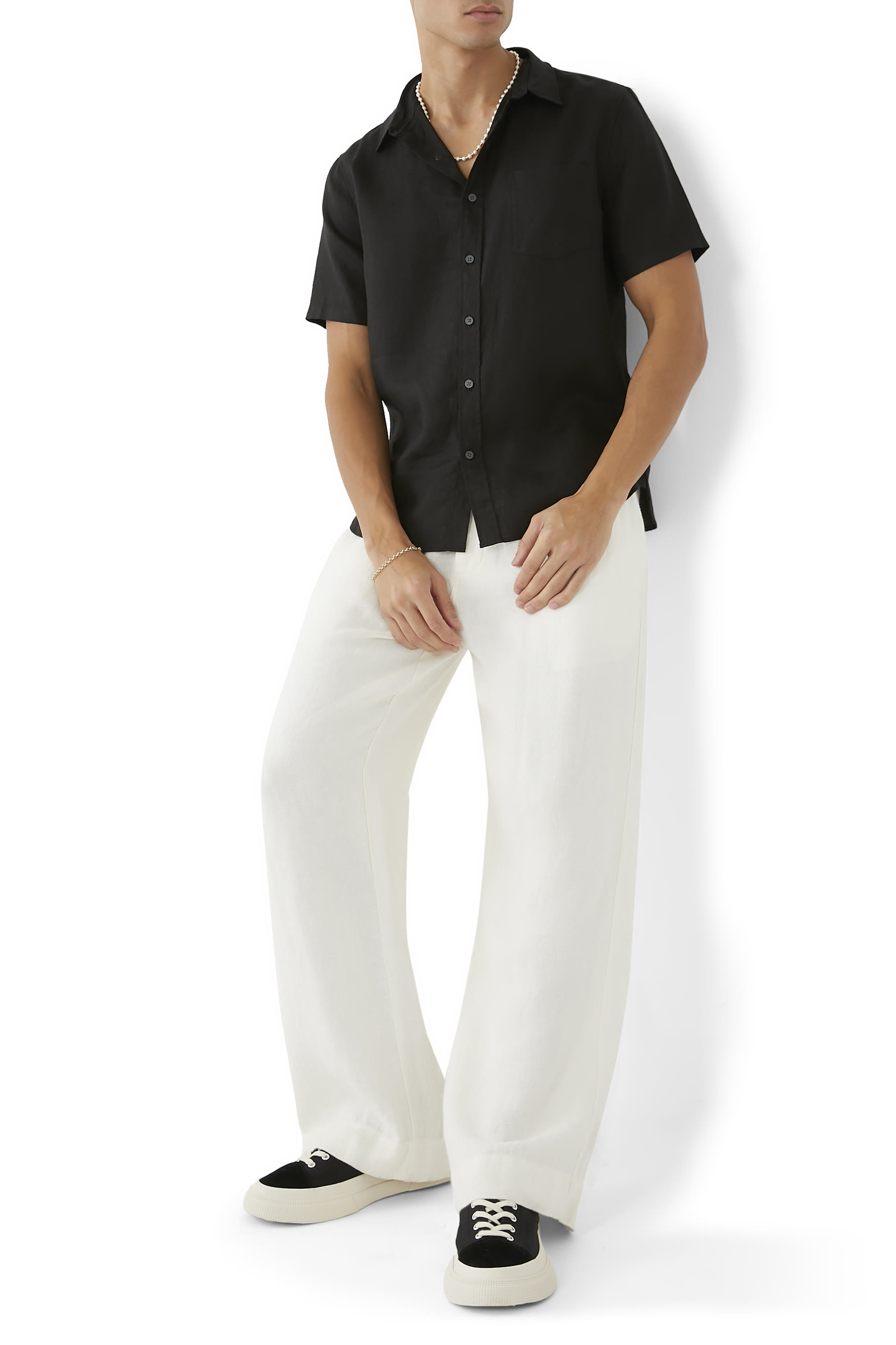 Linen Short Sleeves Shirt