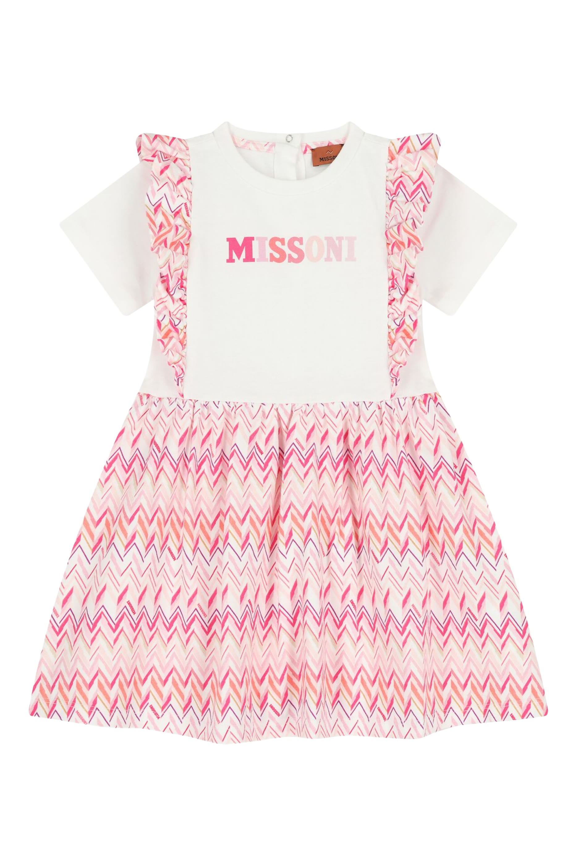 Kids Zigzag Pattern Dress