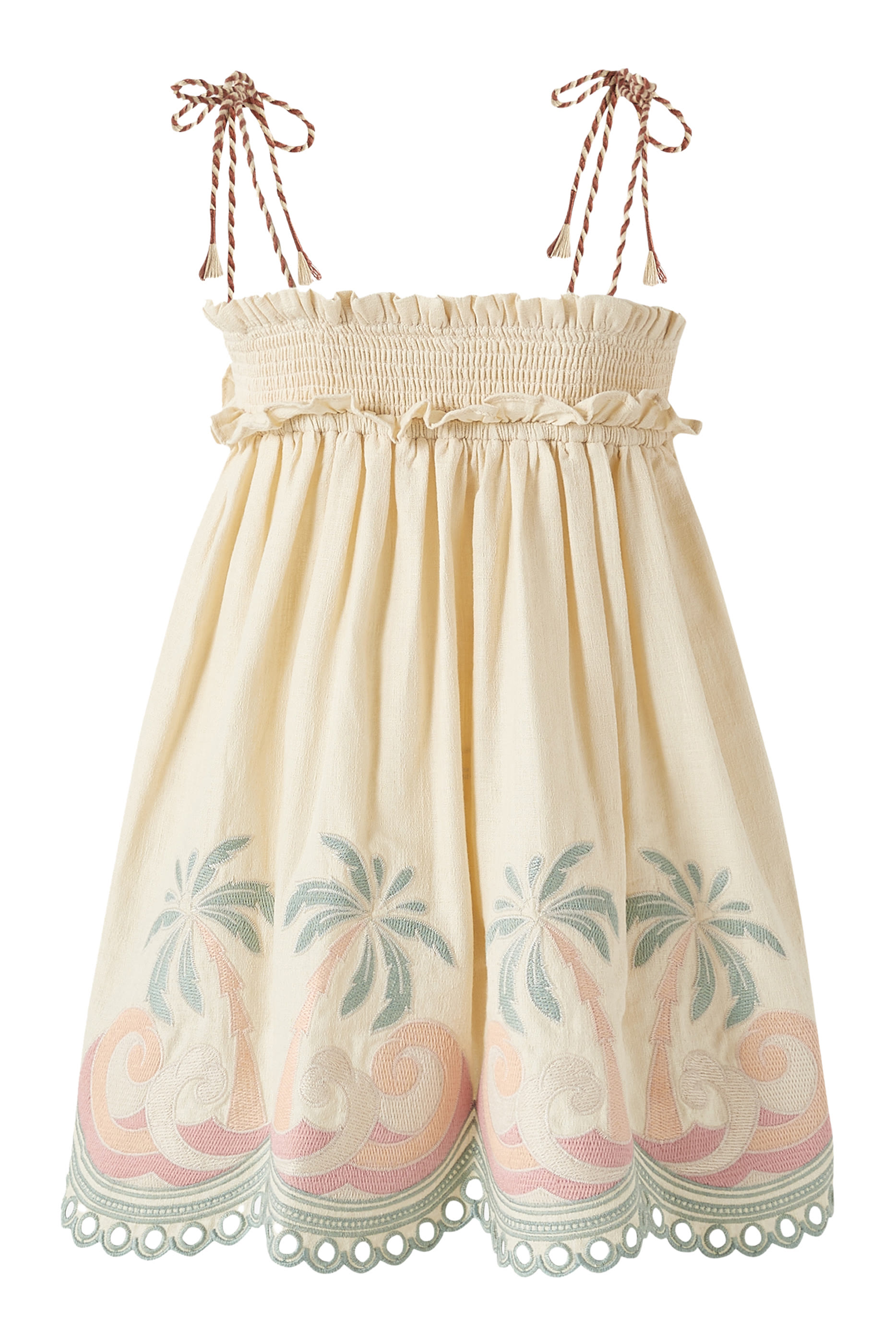 Kids Tallow Embroidery Dress