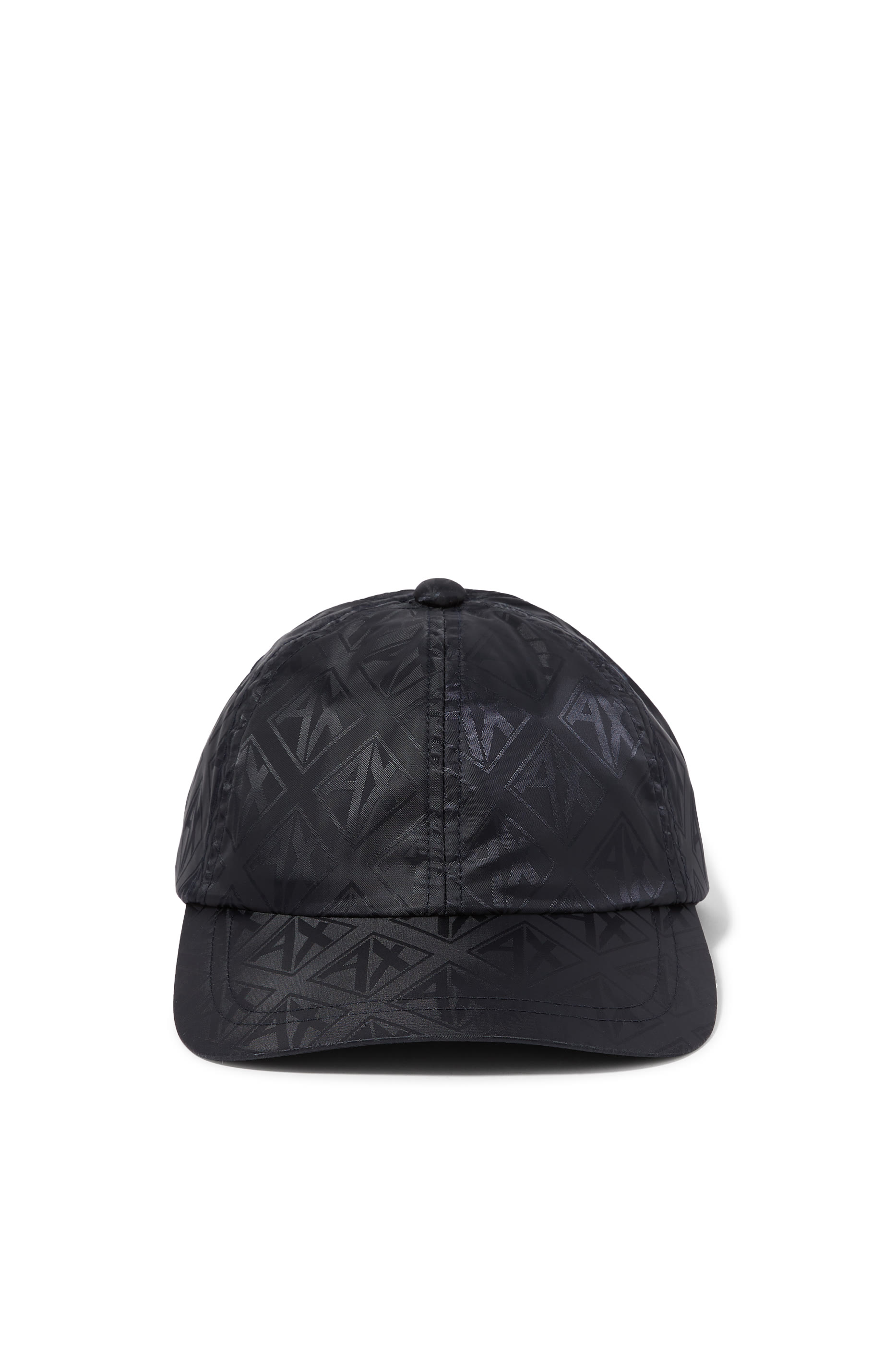 Logo Satin Fabric Visor Hat