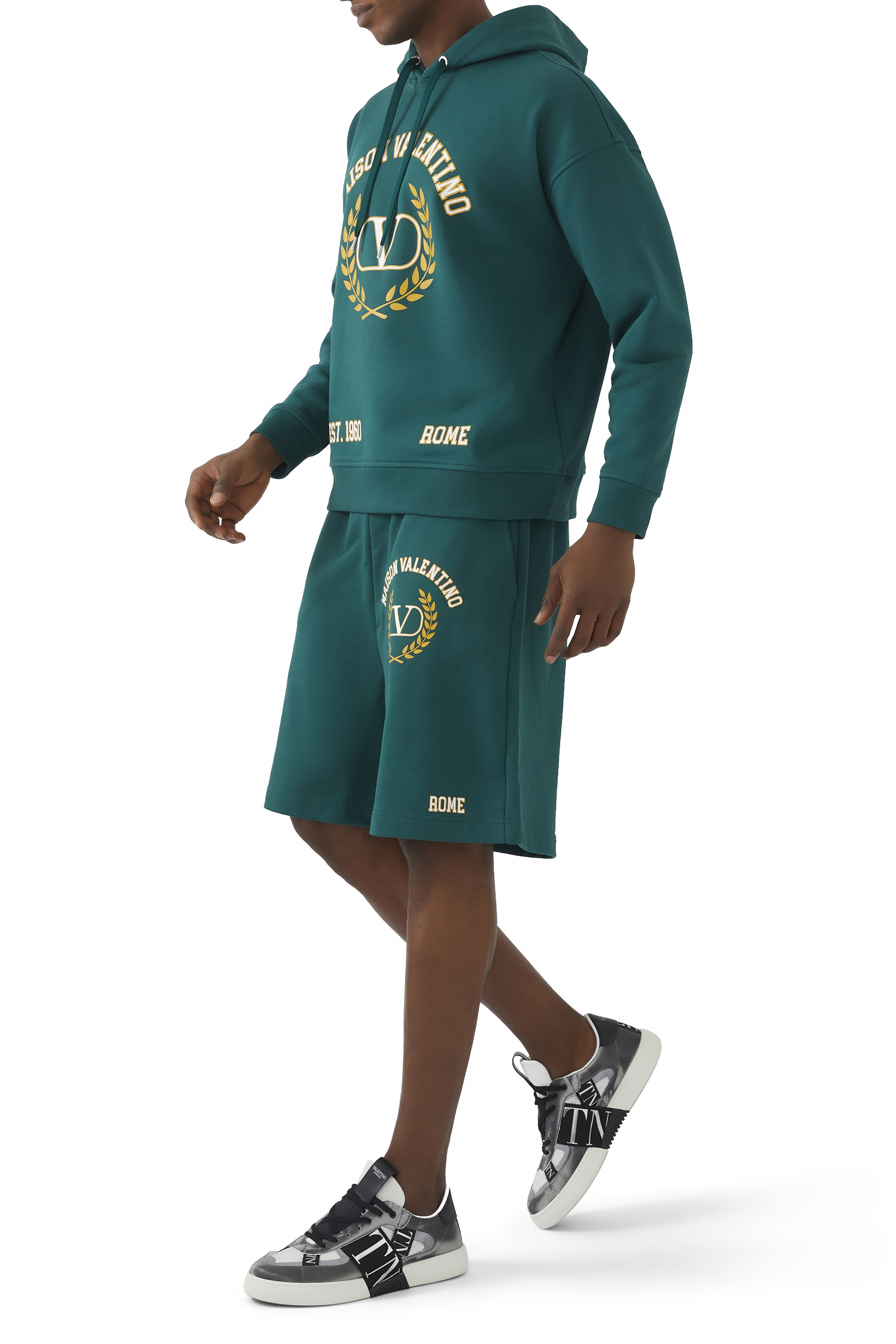 Valentino Garavani Vlogo Jersey Shorts