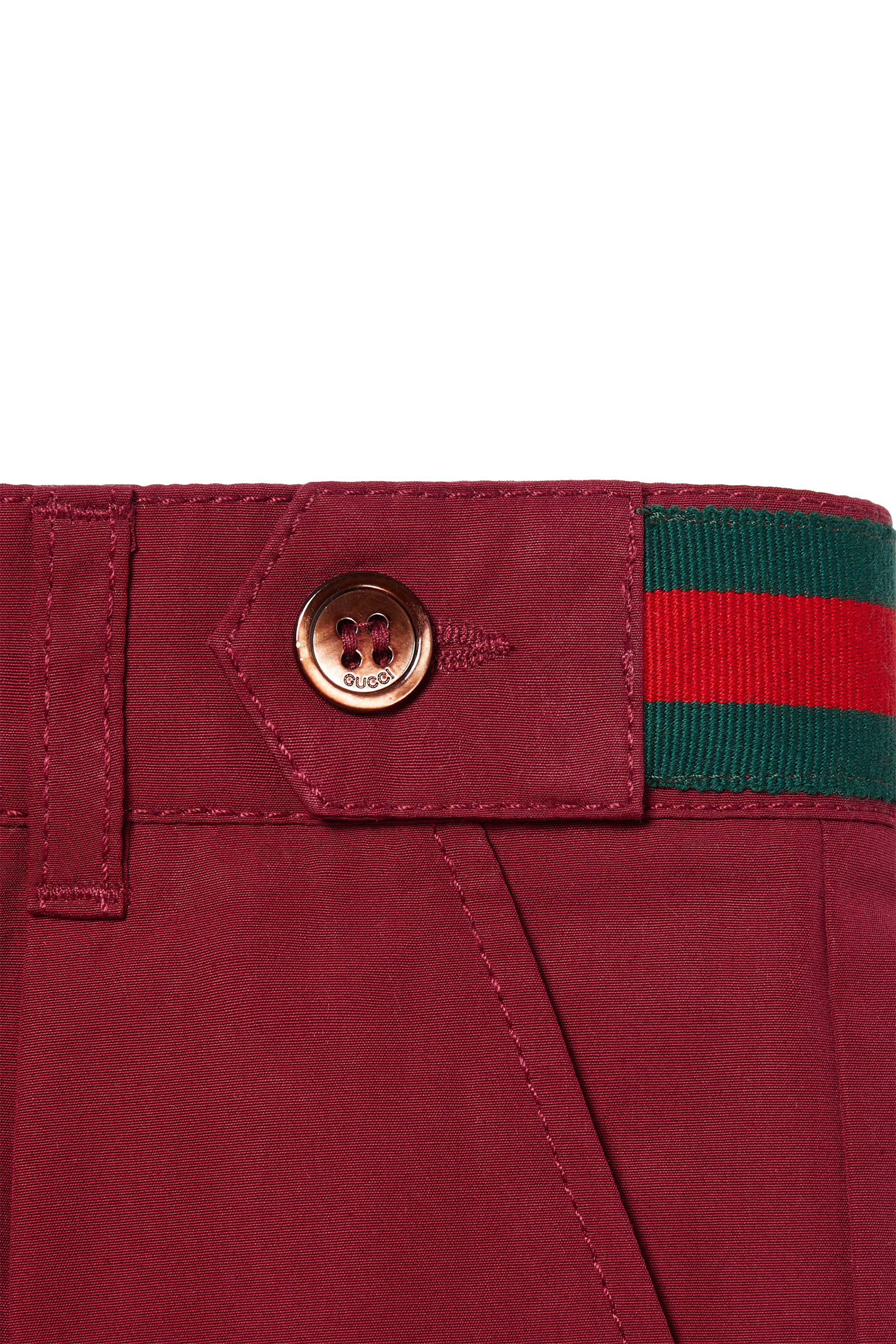 Kids Cotton Poplin Shorts