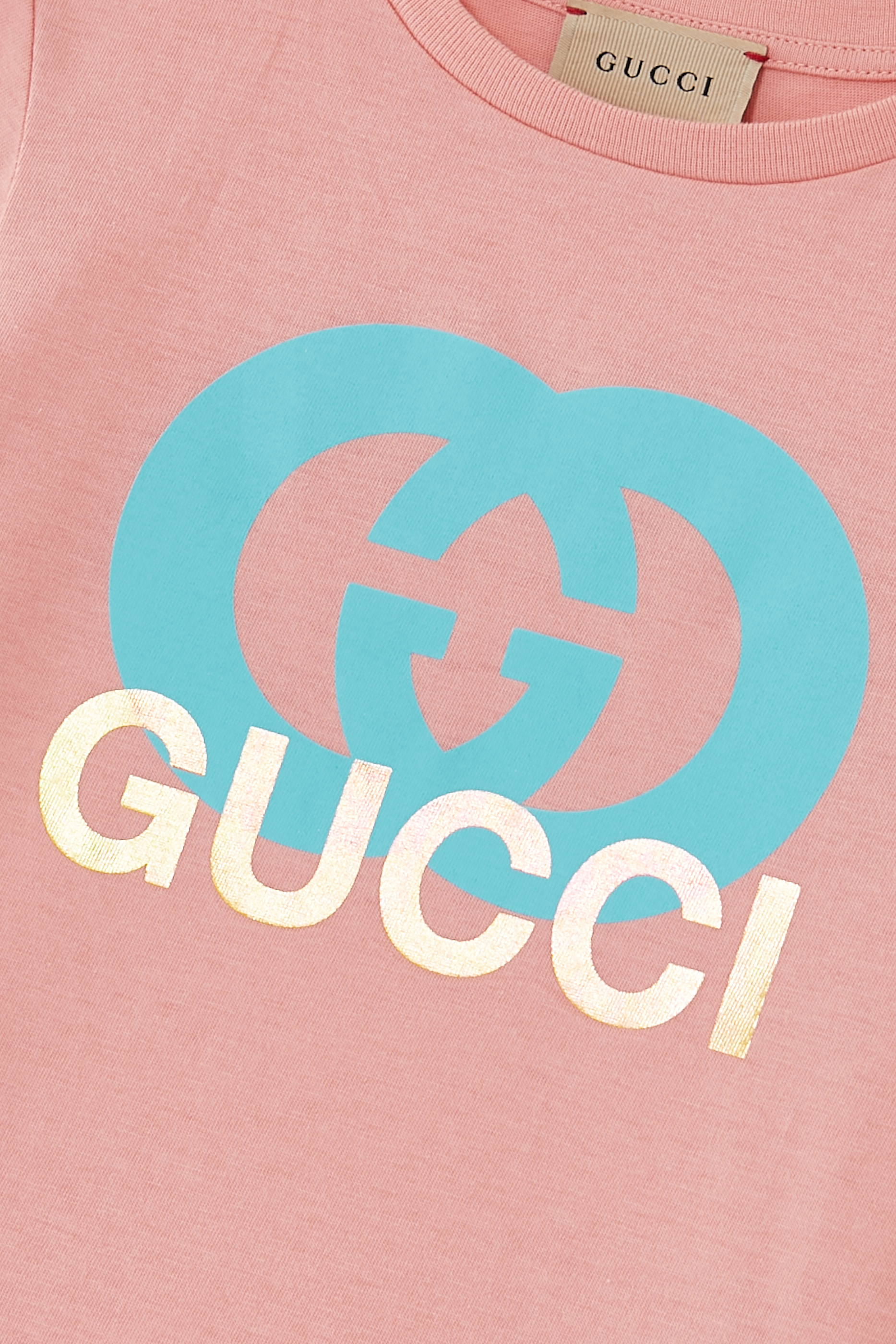 Kids Printed GG T-Shirt