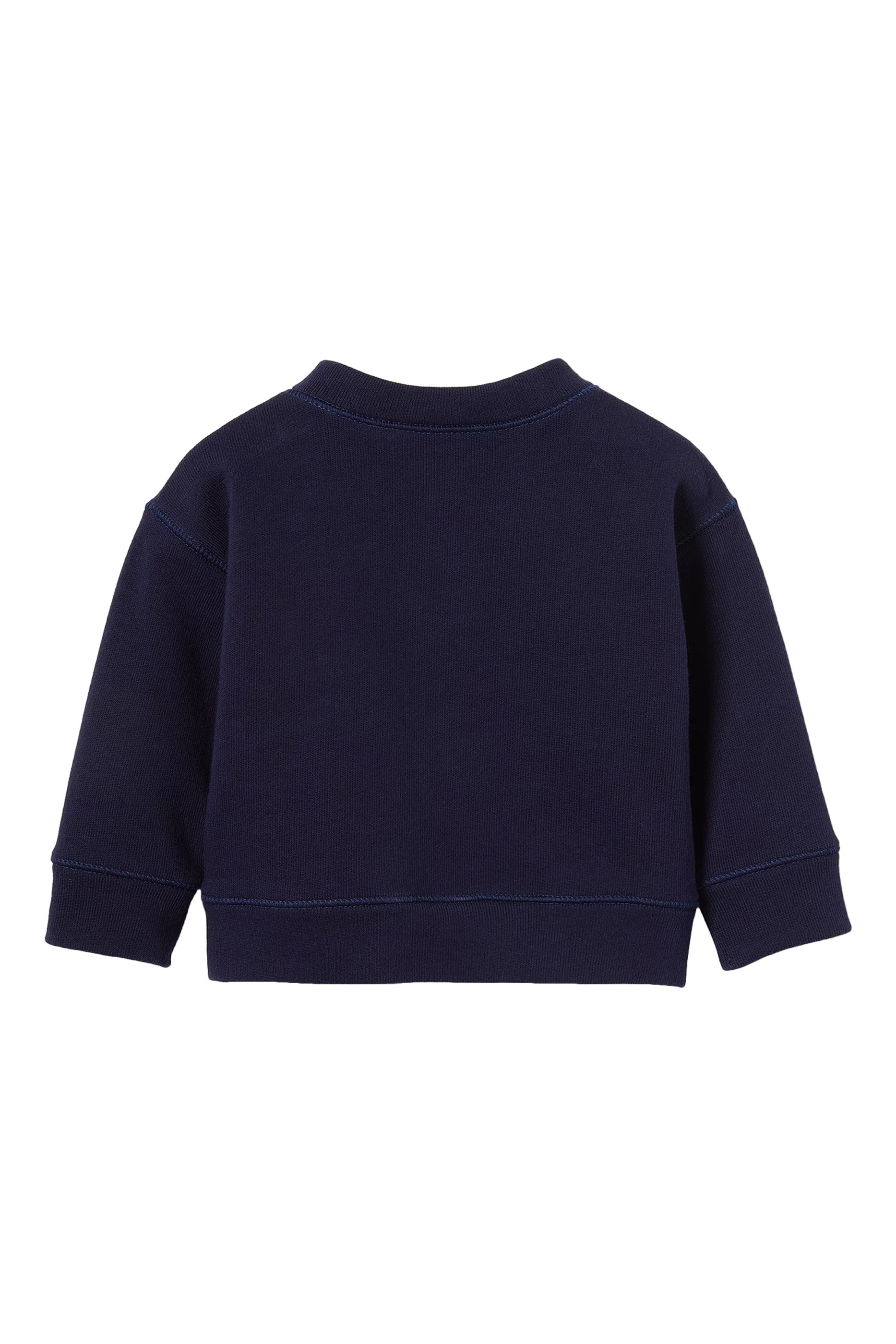 Kids Embroidered Cotton Sweatshirt