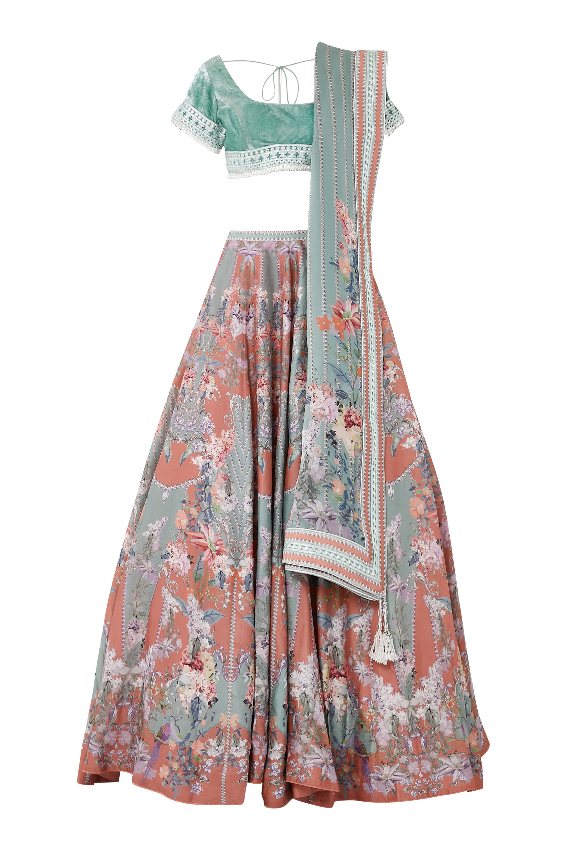 Harmonia Floral Lehenga Set