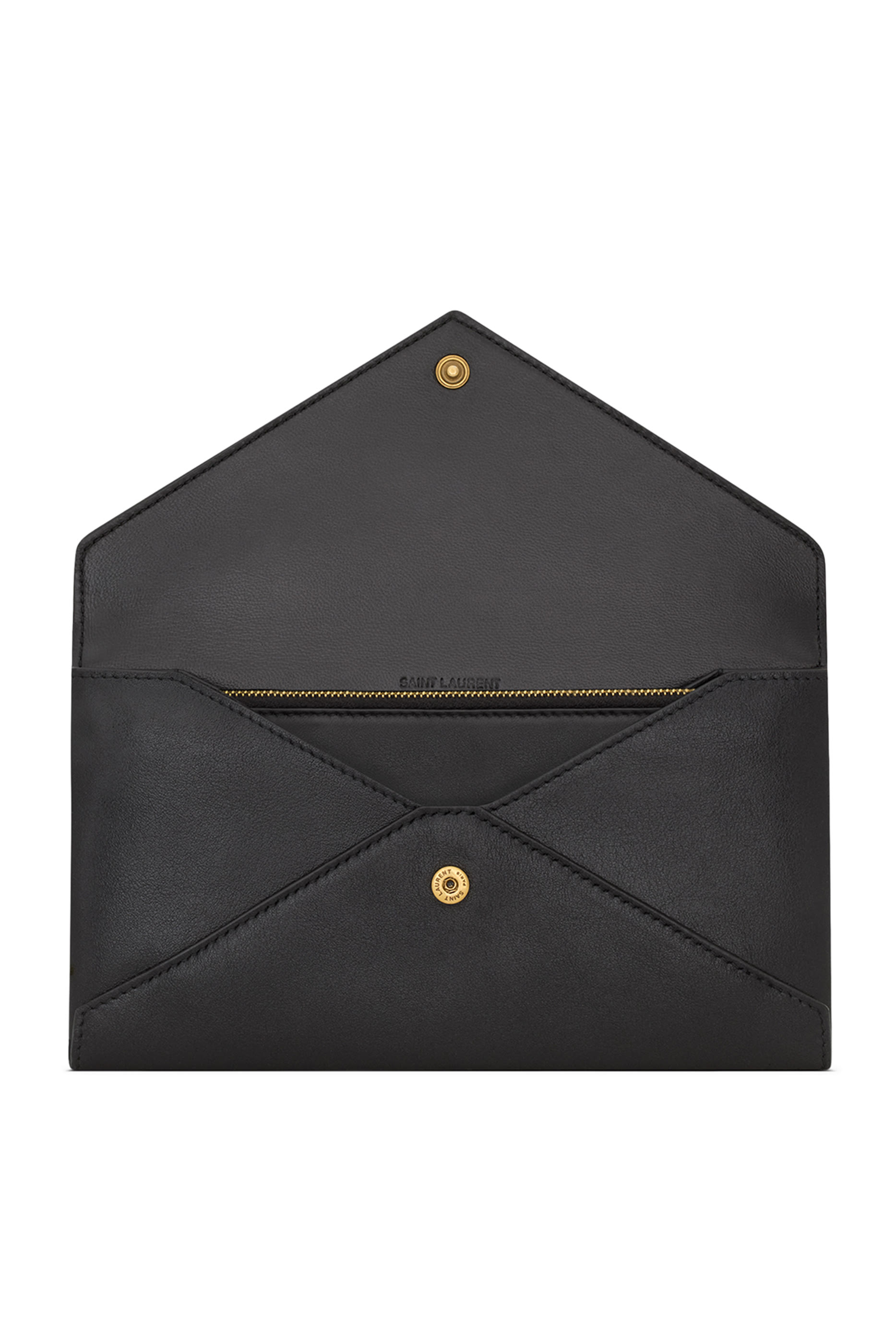Letter Large Wallet in Leather
