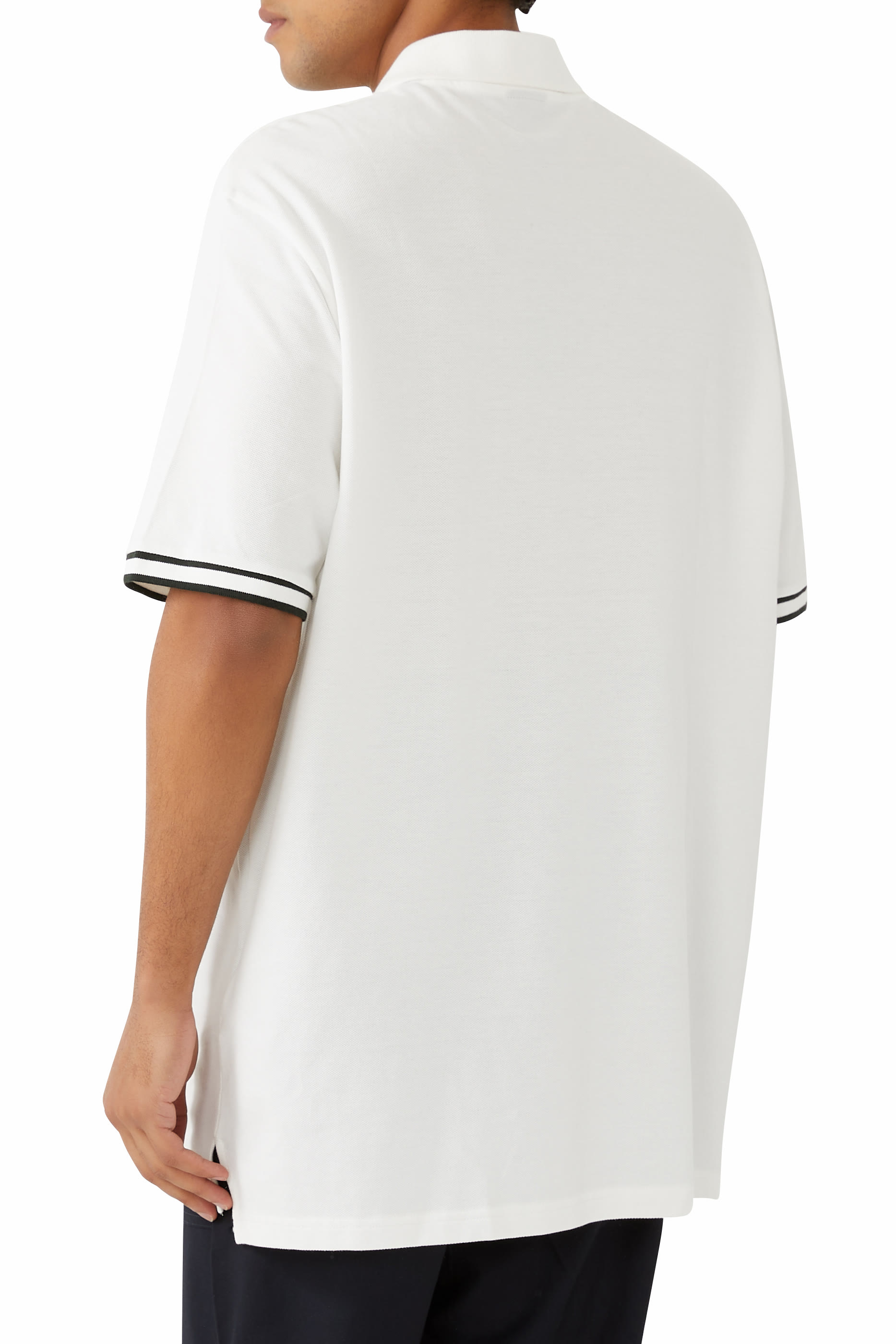 Regular Fit Polo with Zip