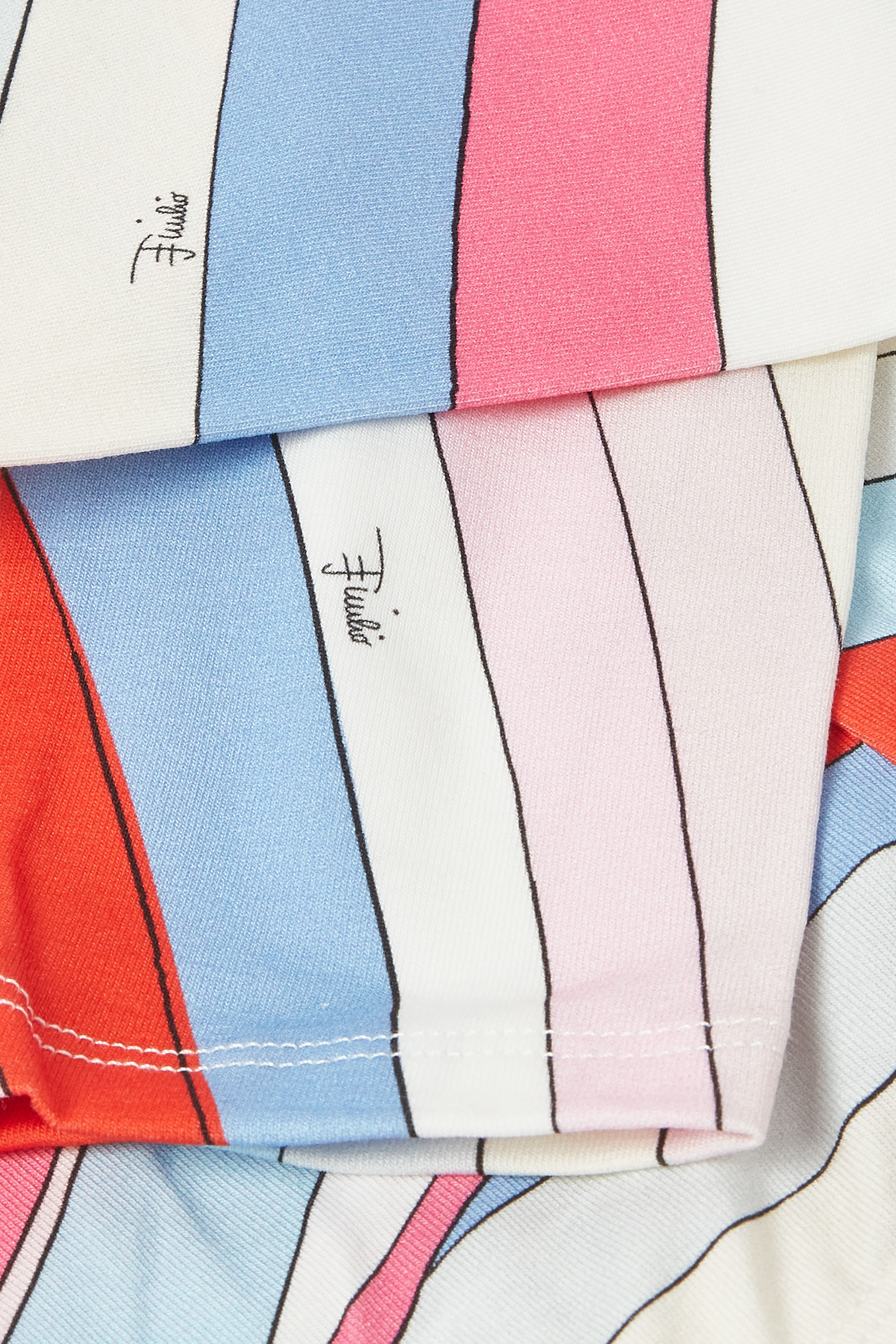 Kids Iride-Print Cotton Leggings