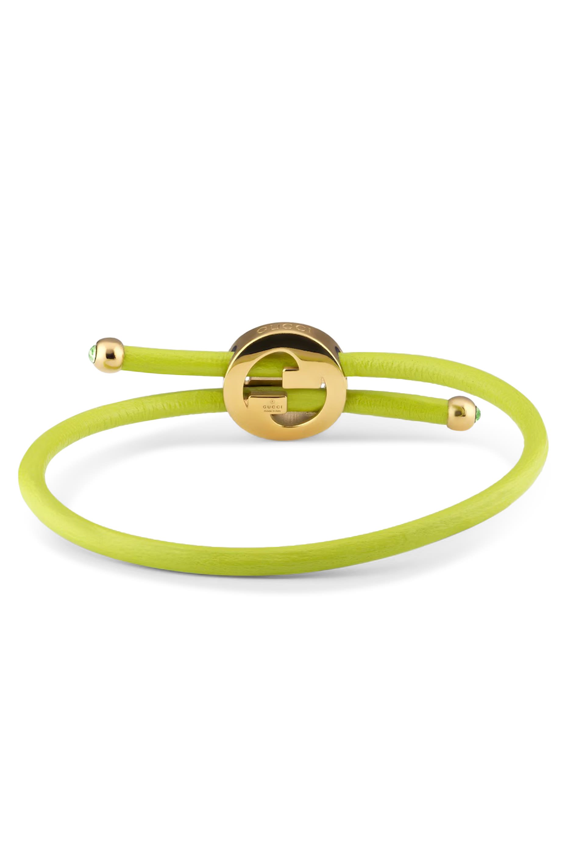 Enamel Round Interlocking G Bracelet