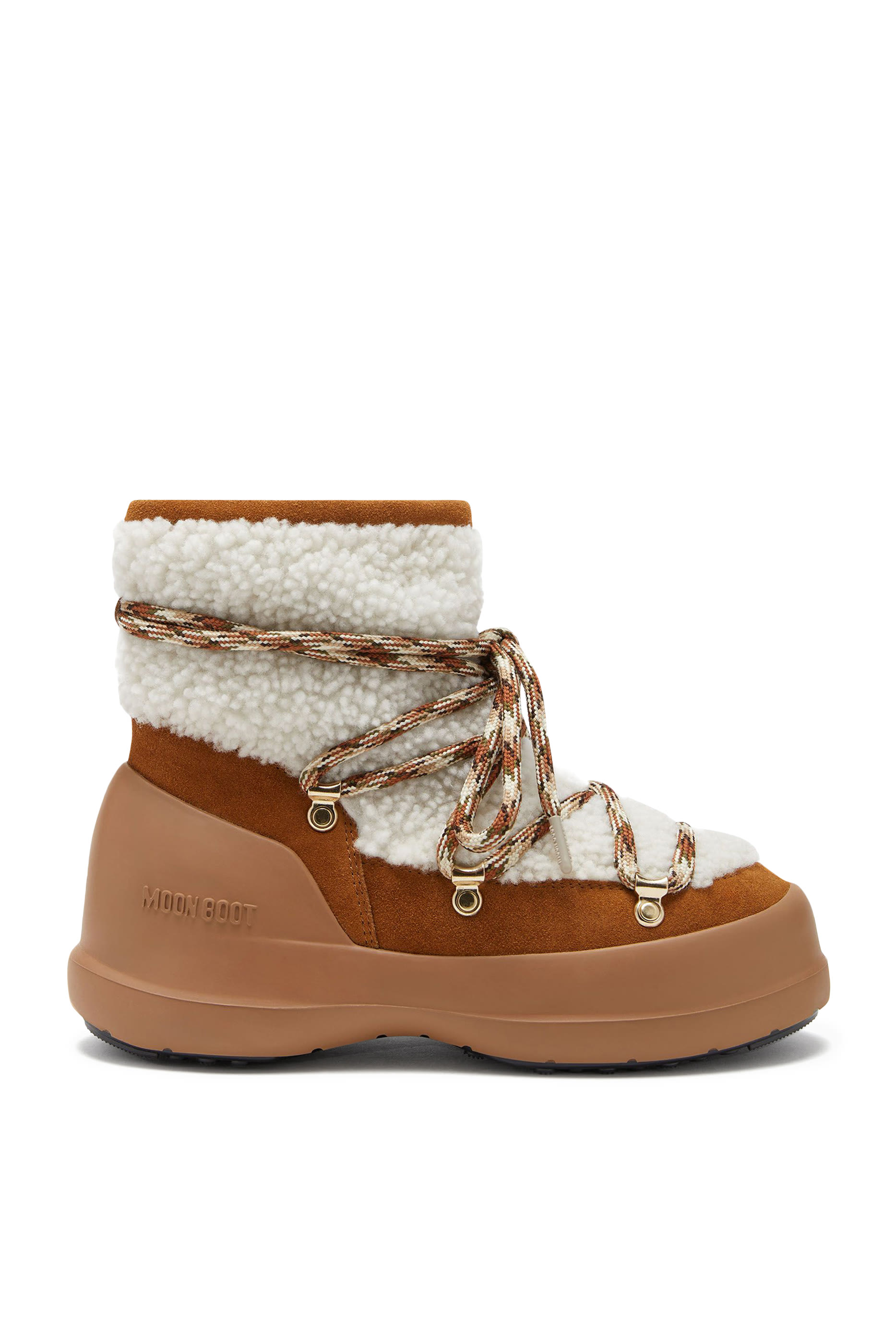 Luna Brown Shearling Boots