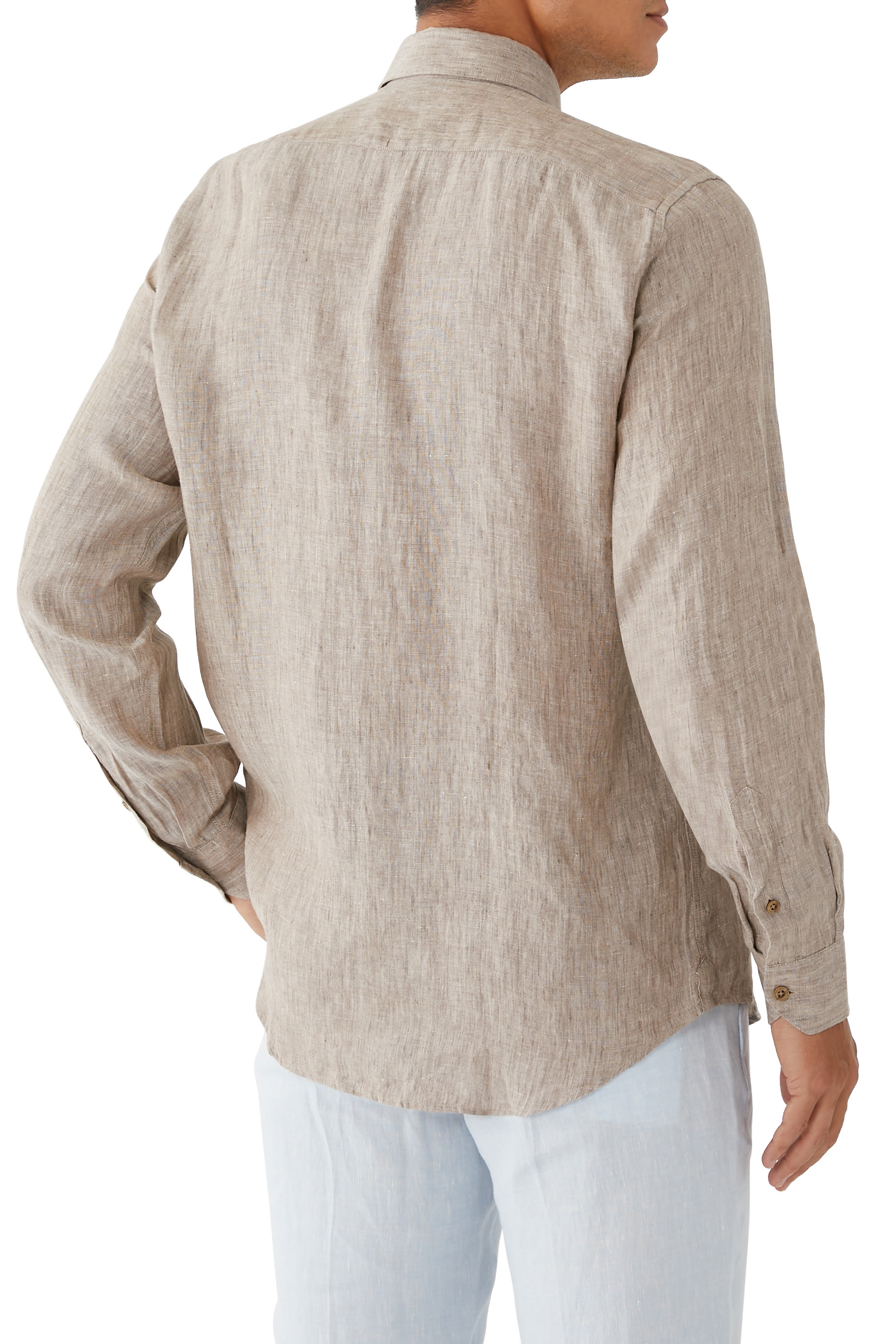 Antonio Long Sleeves Linen Shirt