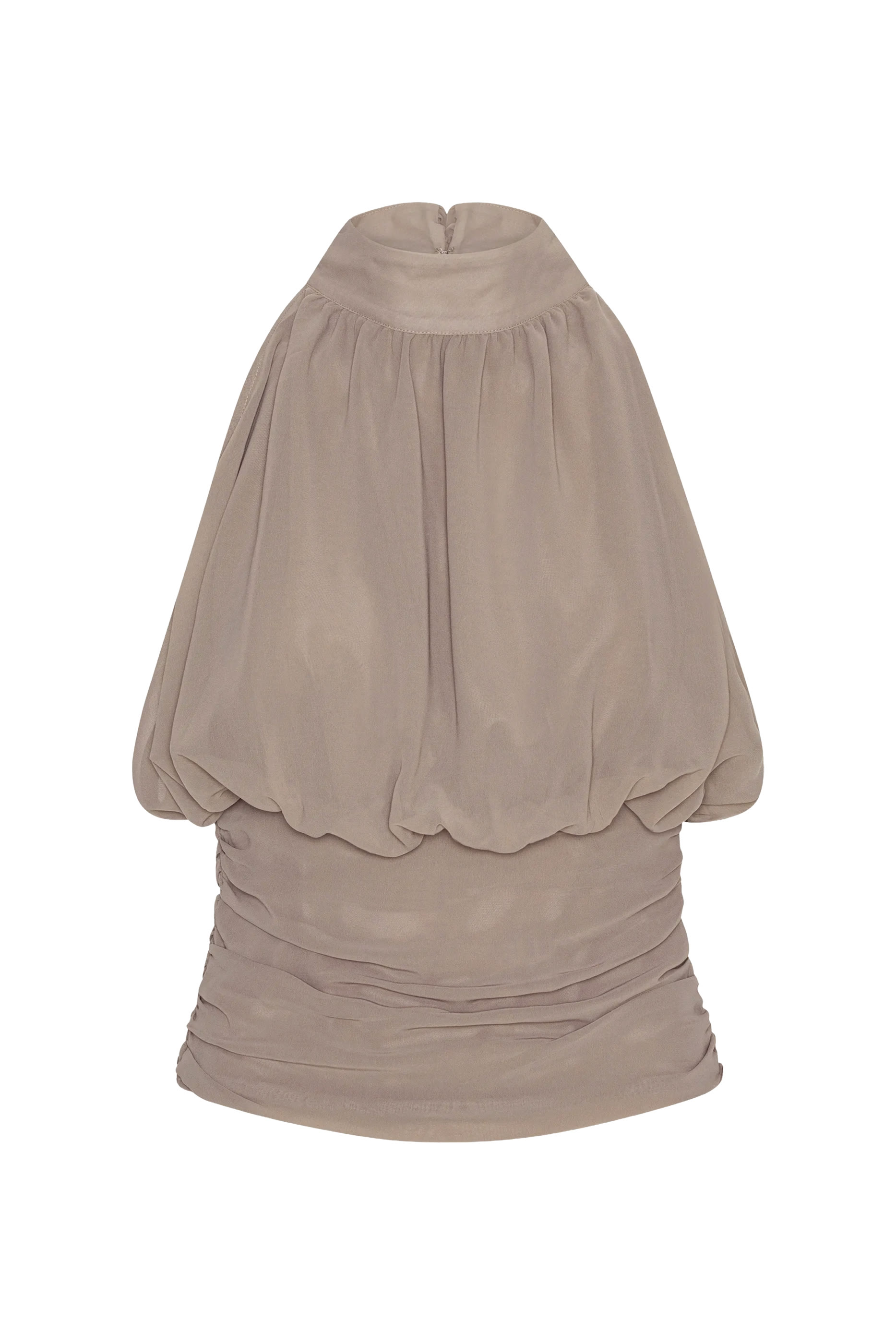 Chiffon Ruched Blouse