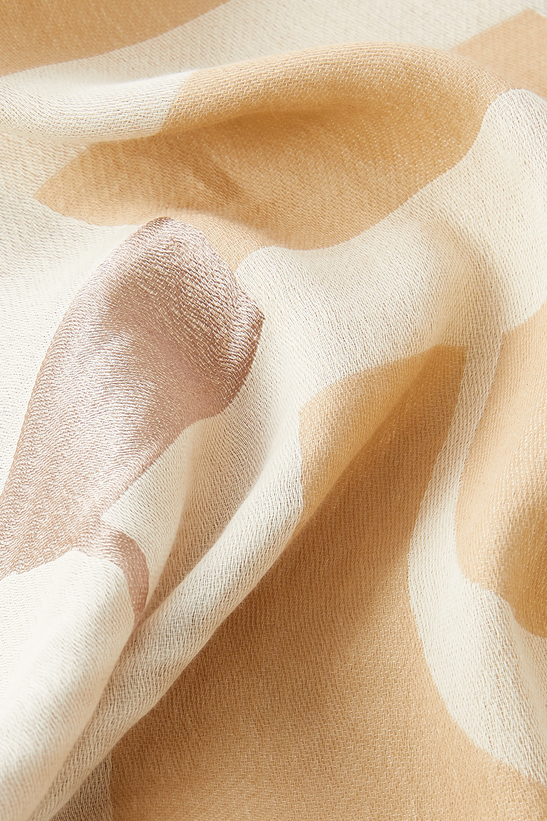 Oversized Jacquard Logo Stole