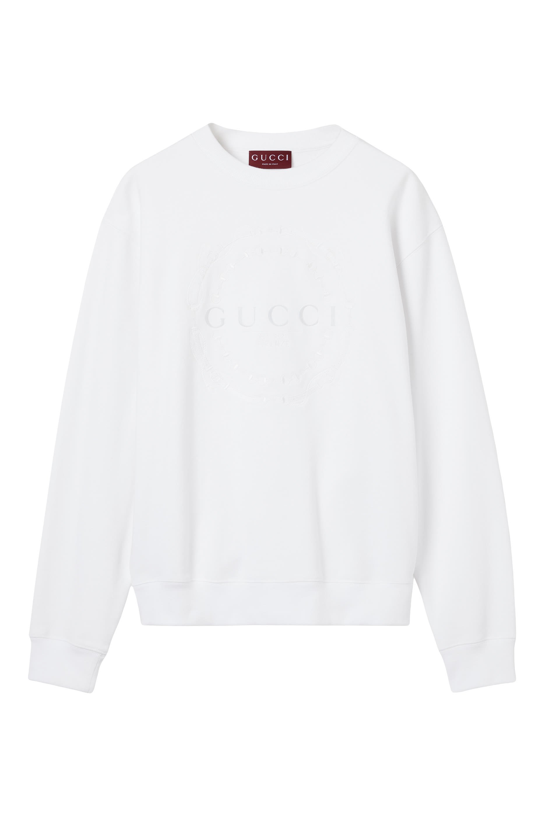Embroidered Cotton Jersey Sweatshirt