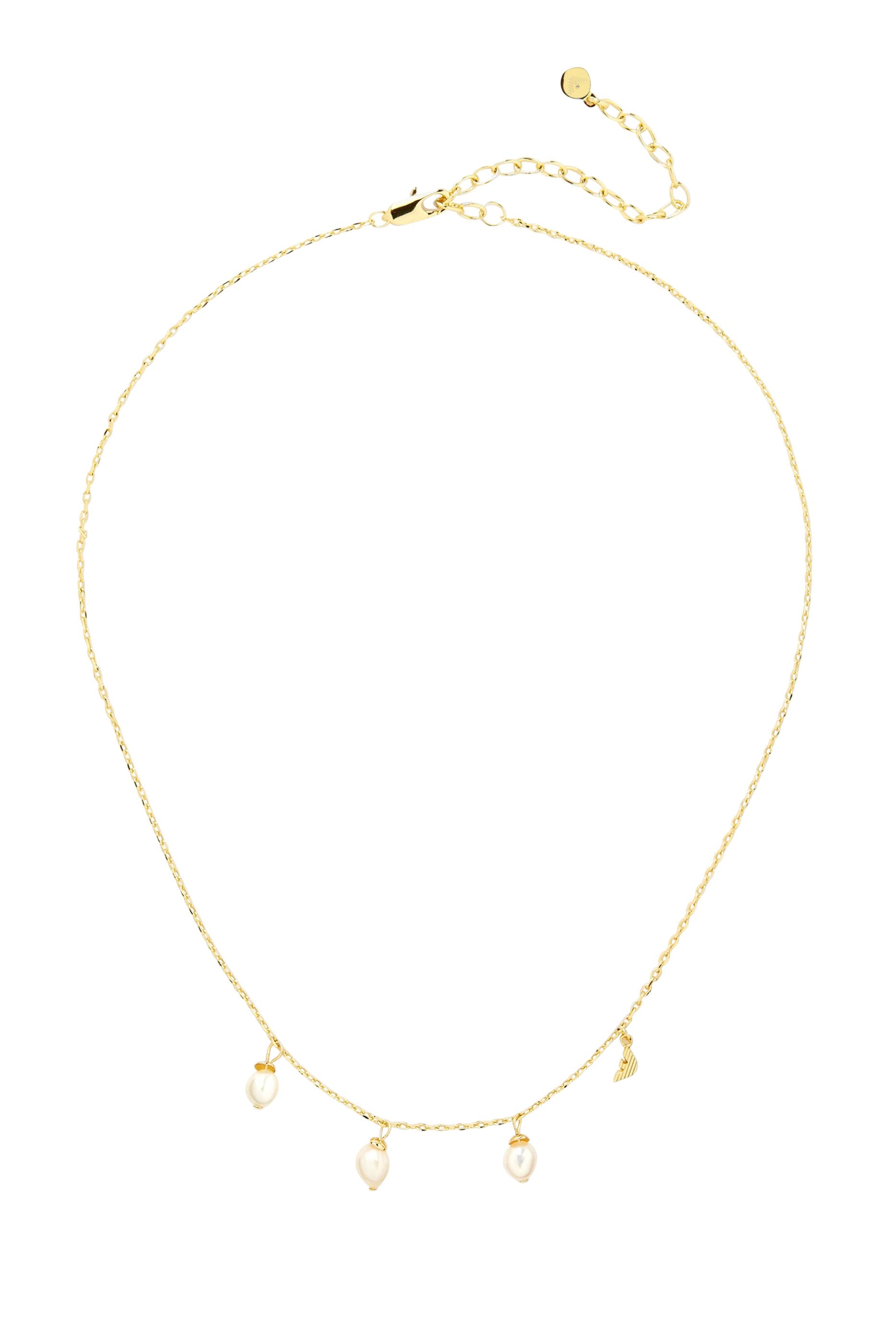 Station Necklace, Brass