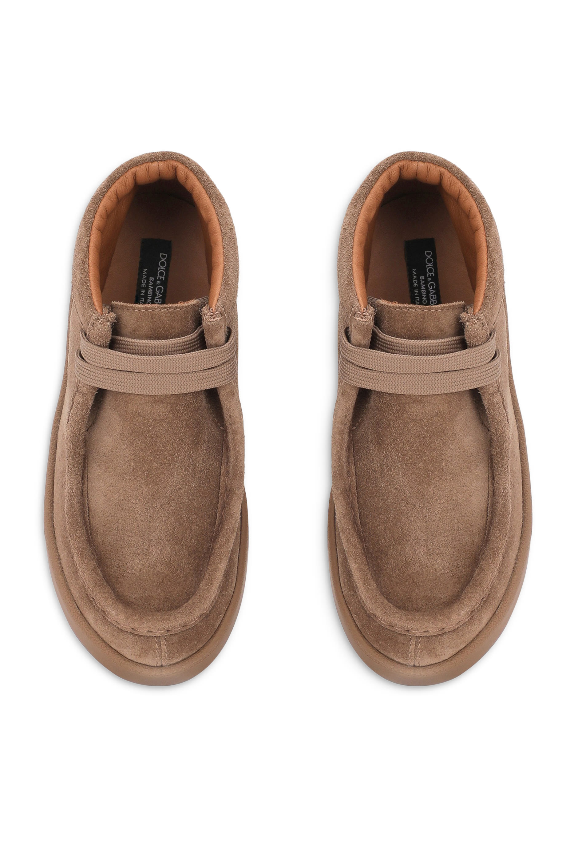 Kids DG Logo Nubuck Ankle Boots