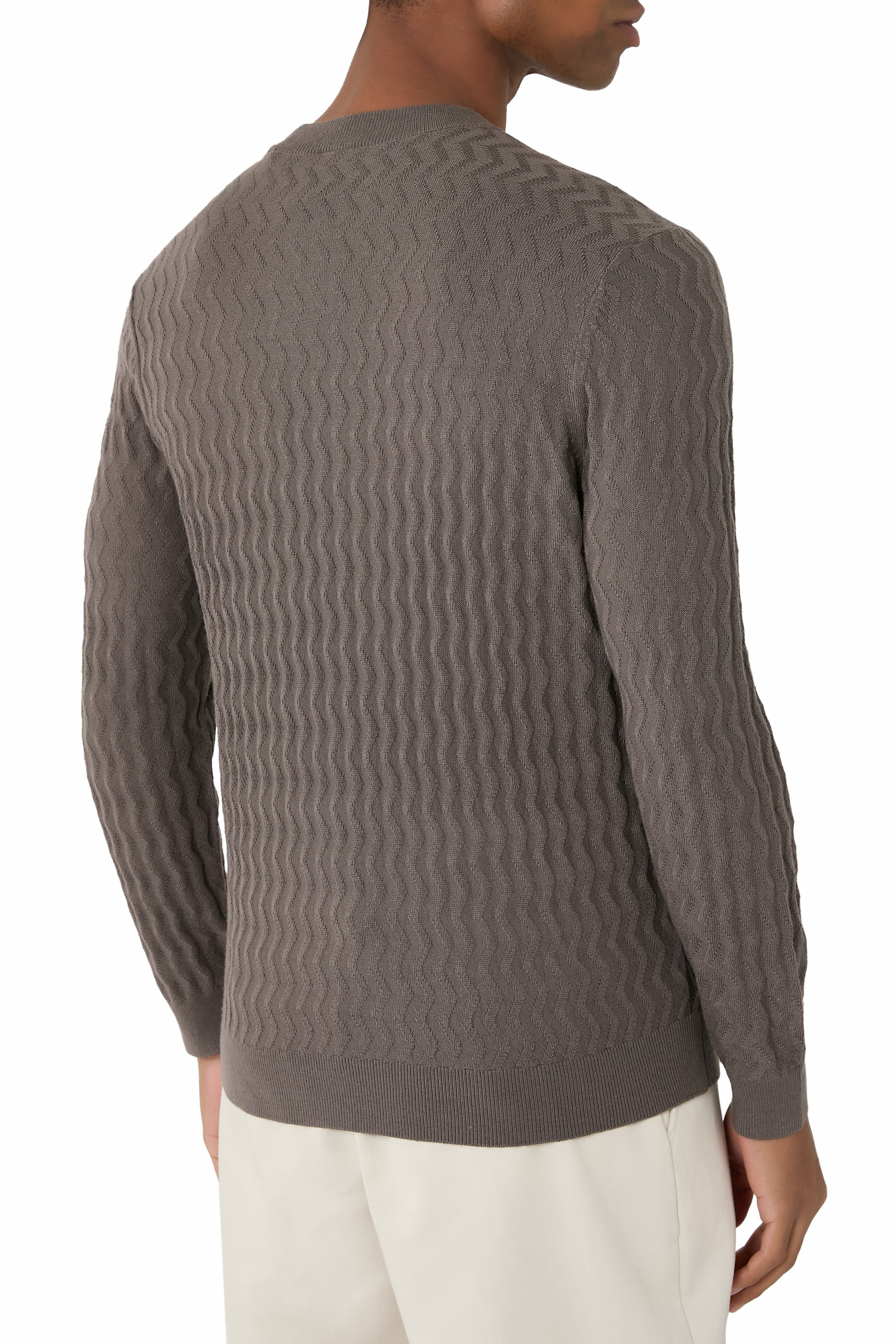 Wavy Texture Sweater