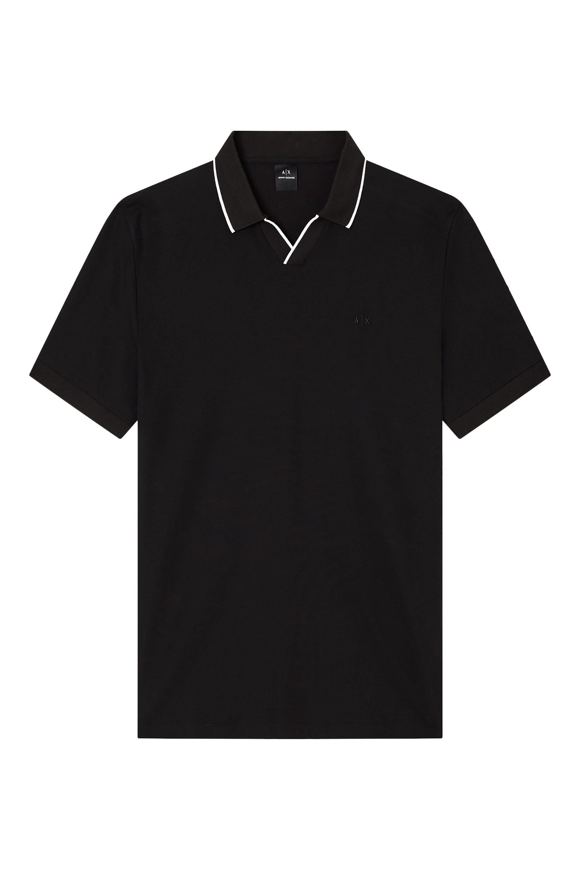 Contrasting Profiles Polo Shirt