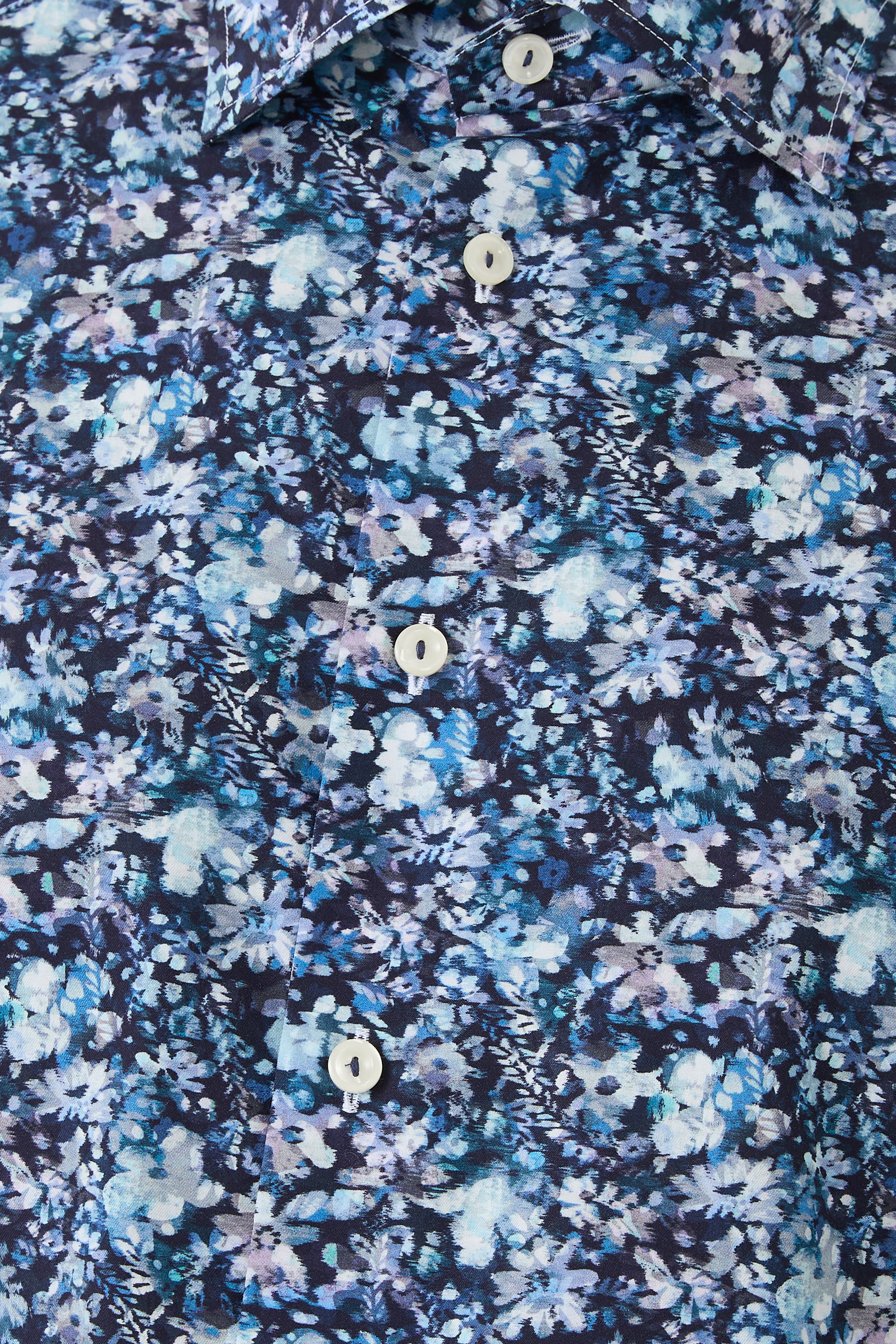 Floral Print Signature Twill Shirt