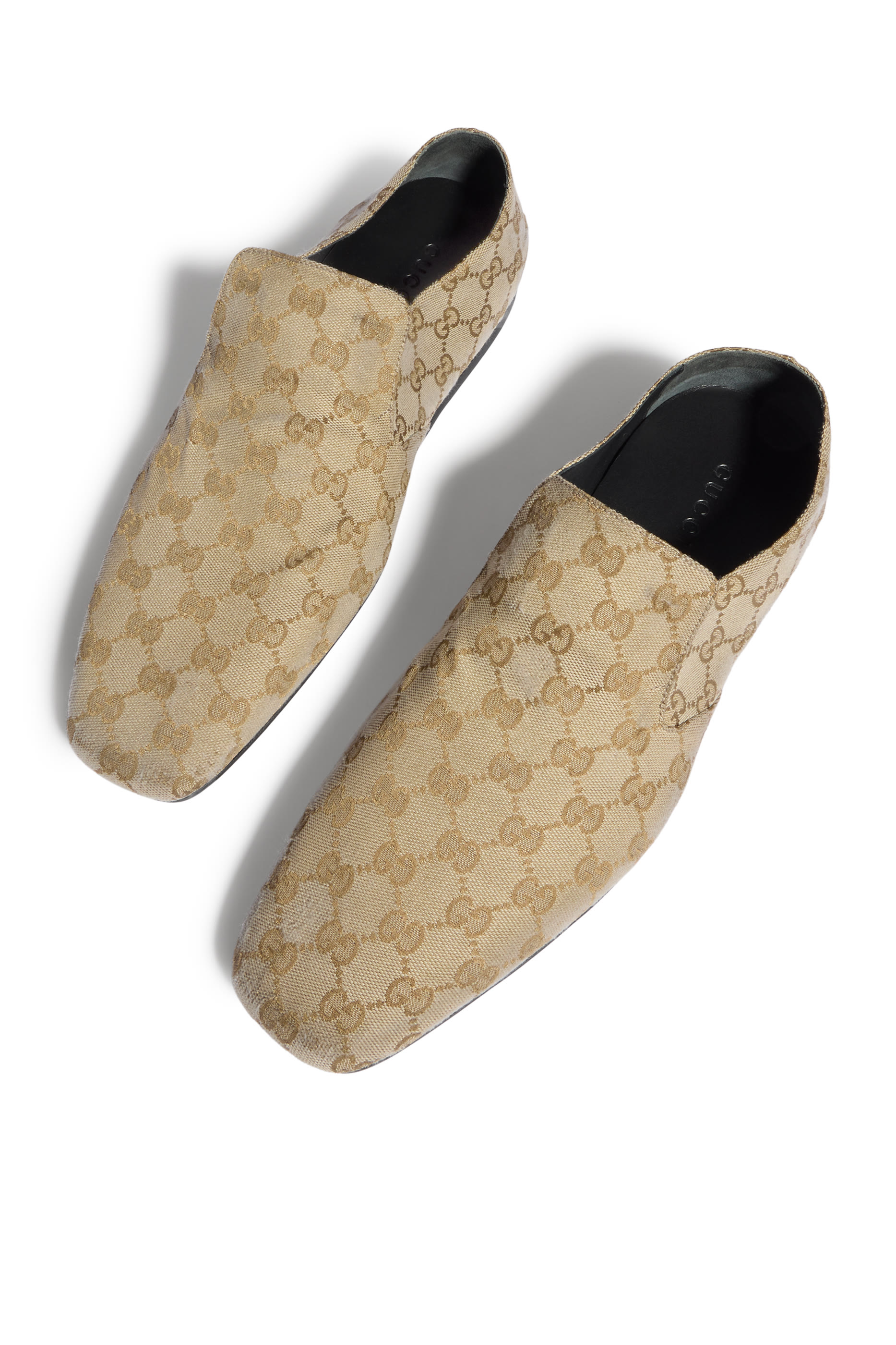 GG Canvas Loafers