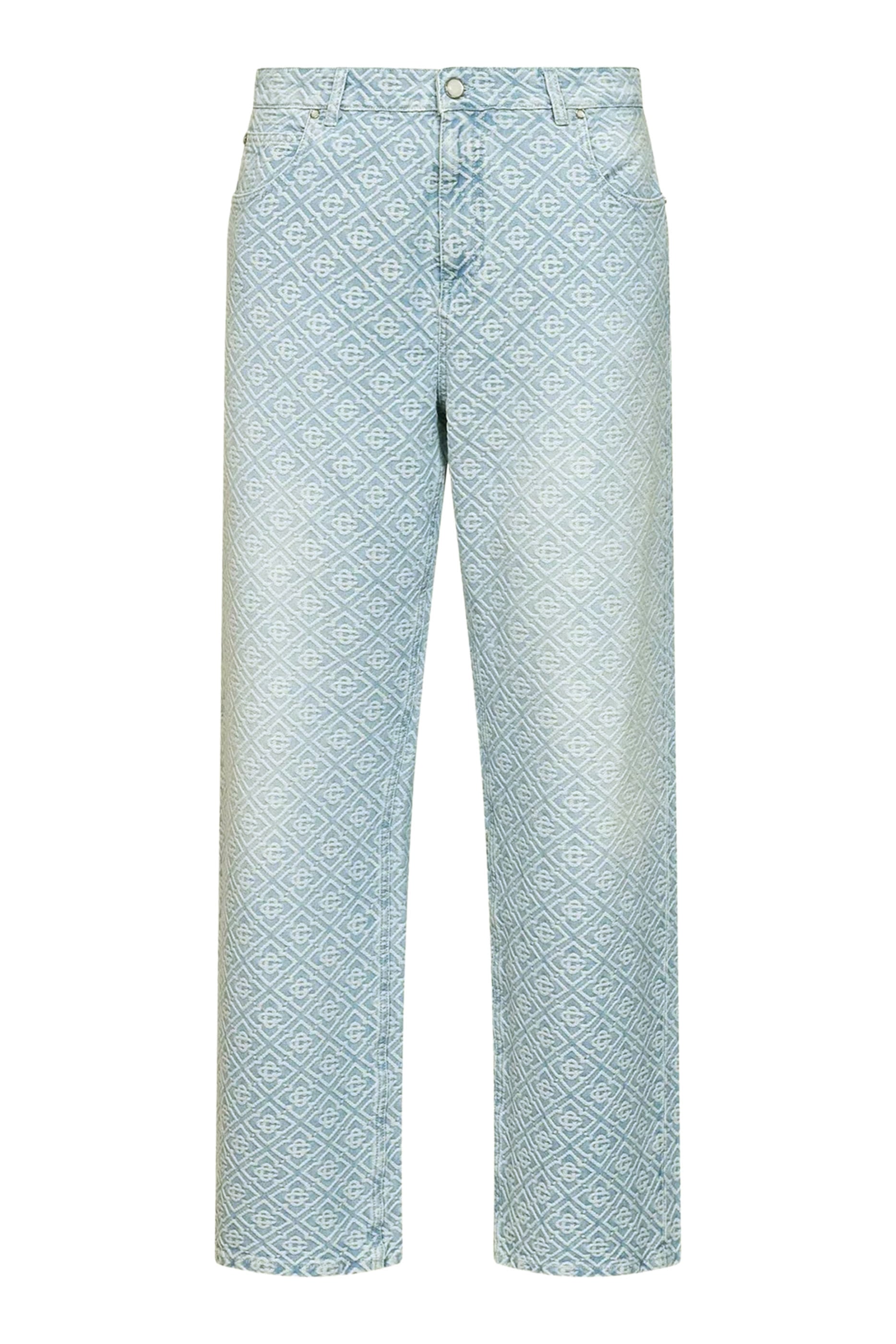 Washed Monogram Jeans