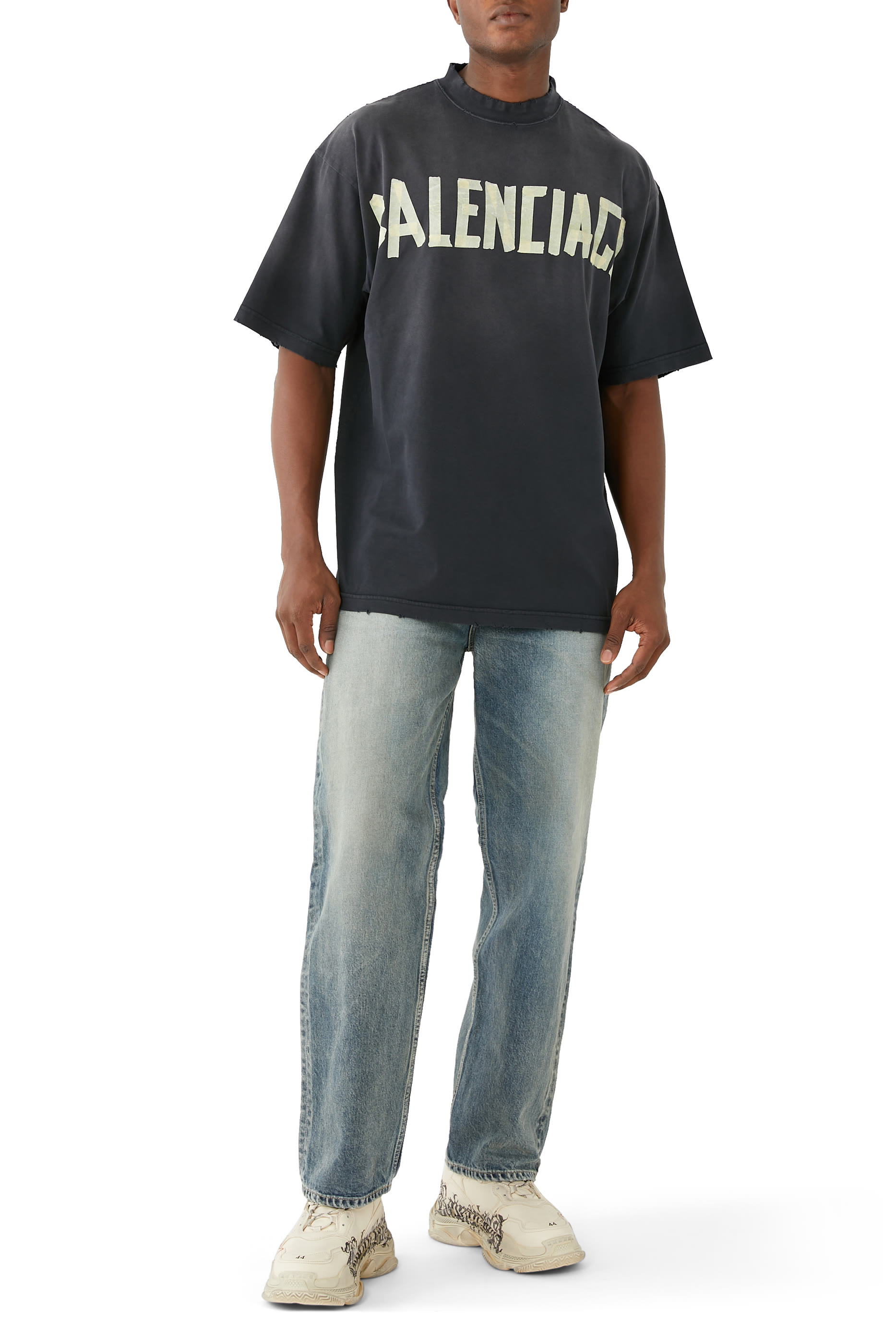 Unisex Tape Logo T-Shirt