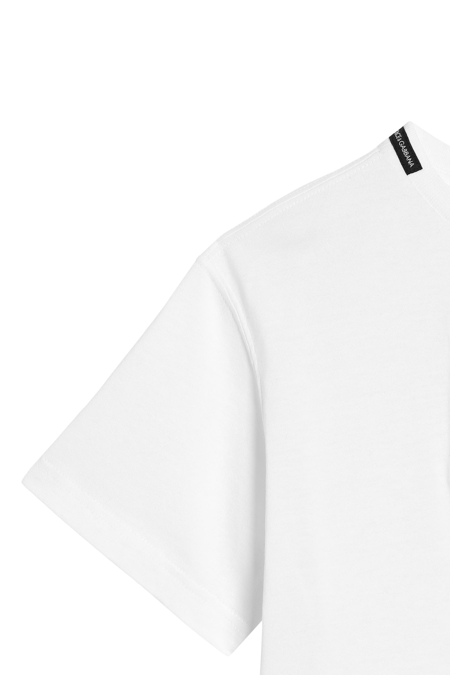 Kids Majolica-Print Logo T-Shirt