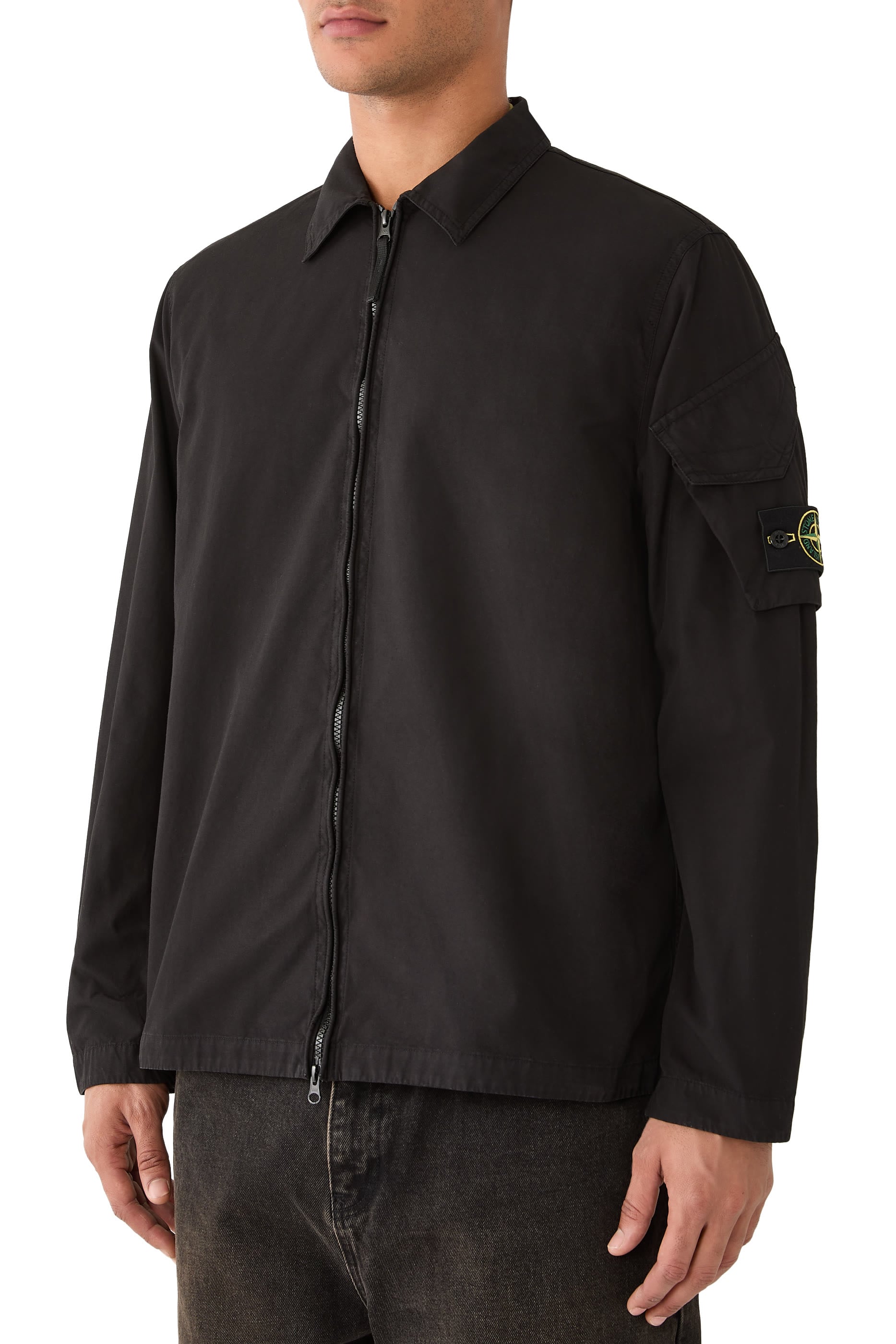 Overshirt with Zip