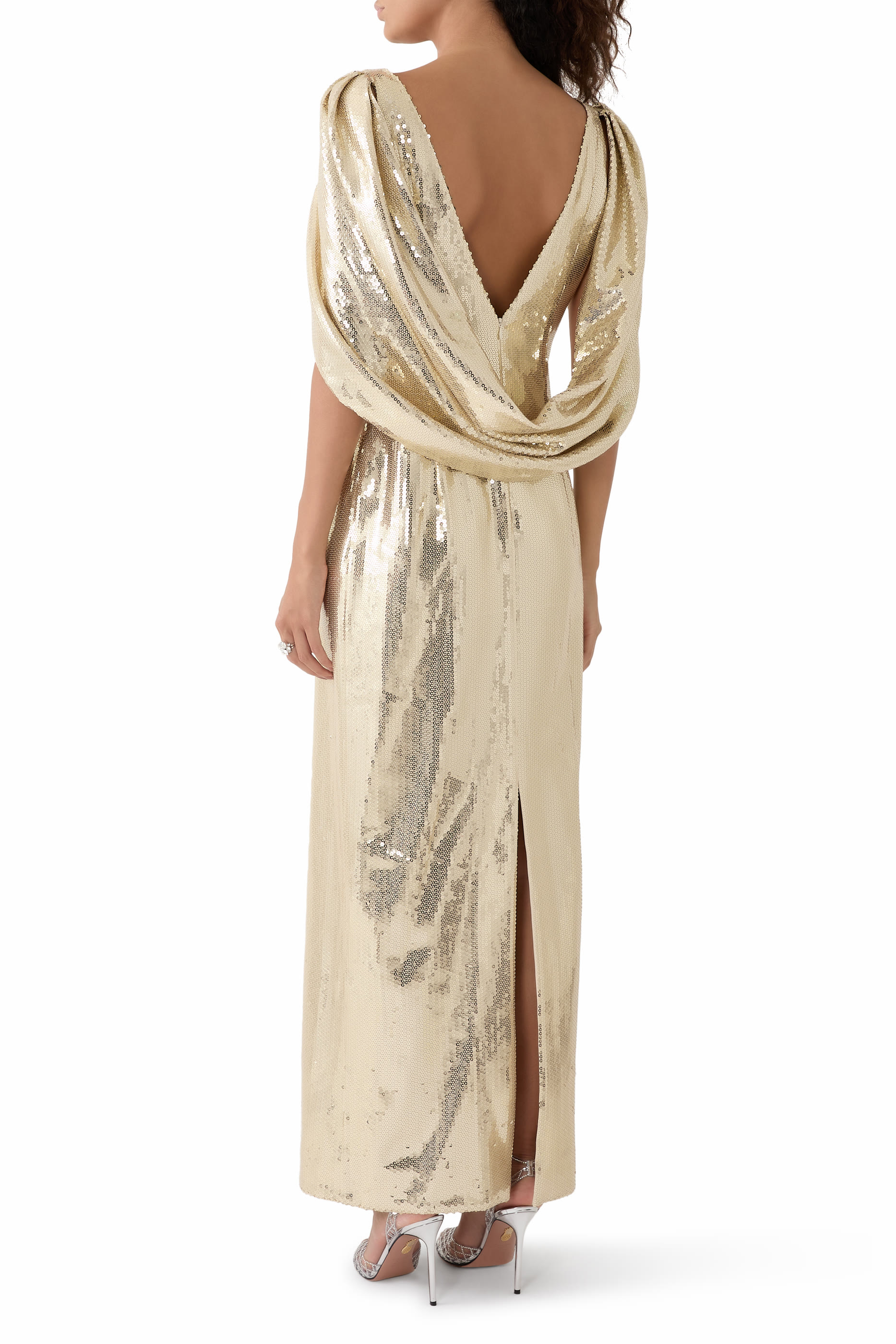 Ellery Embellished Sequins Gown