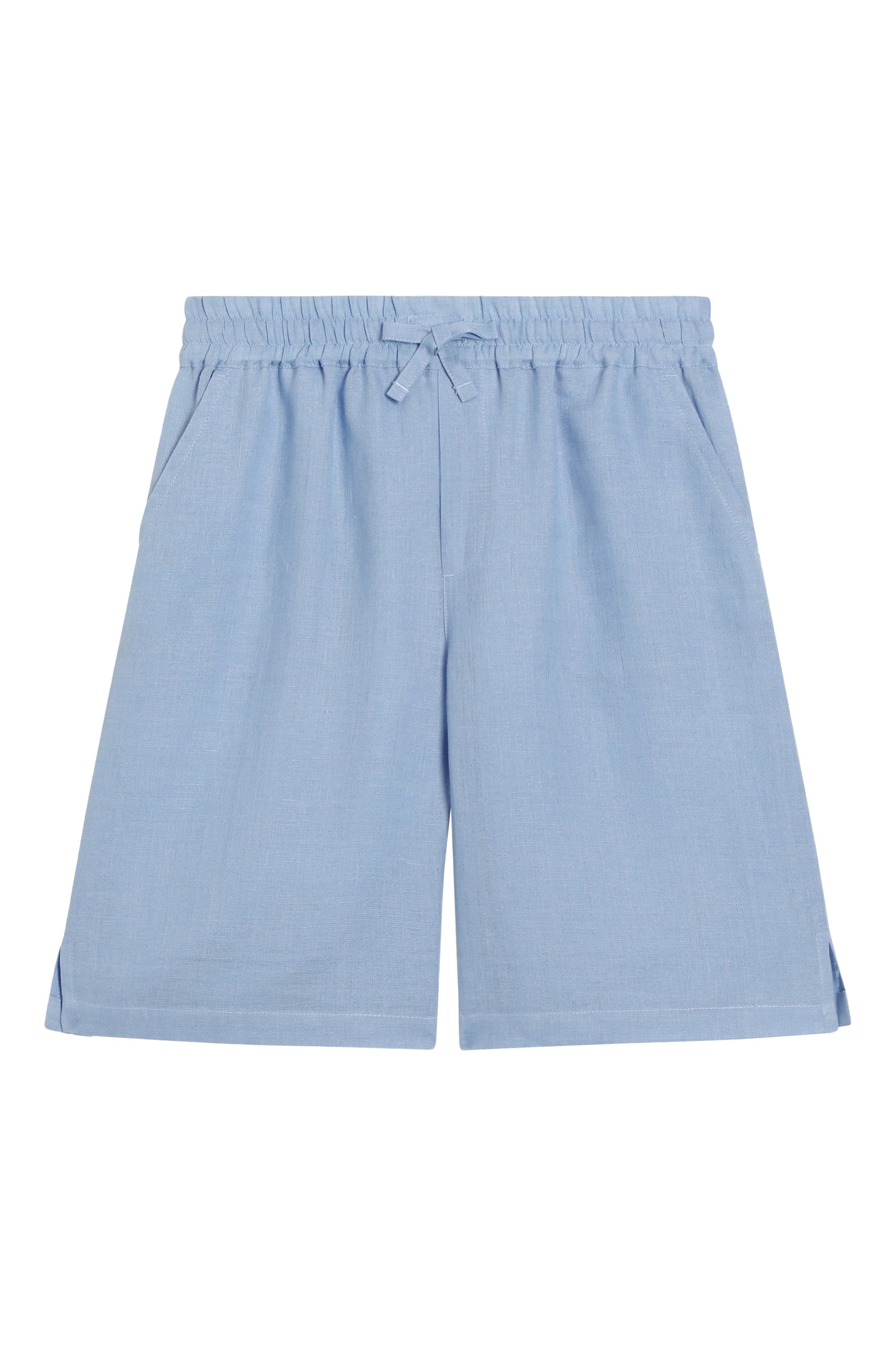 Kids Linen Bermuda Shorts