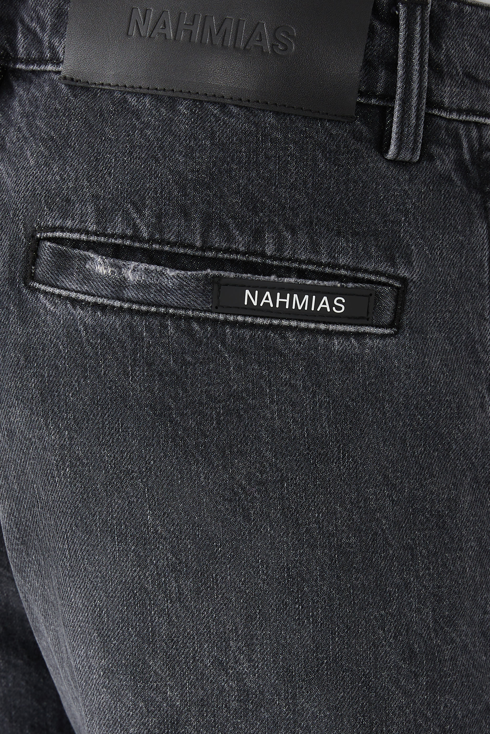 Denim Track Logo Cargo Trousers