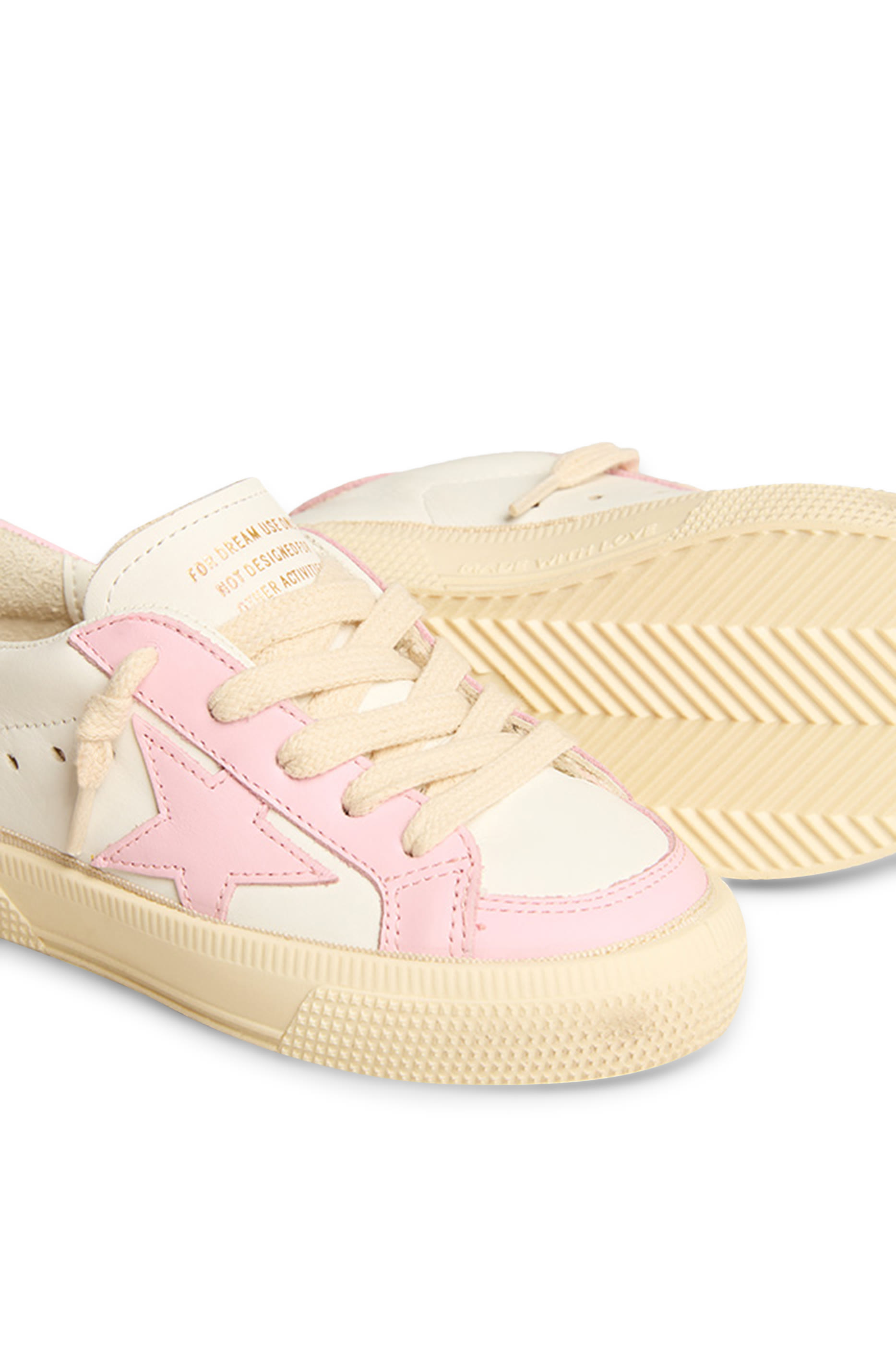 Kids May Leather Sneakers