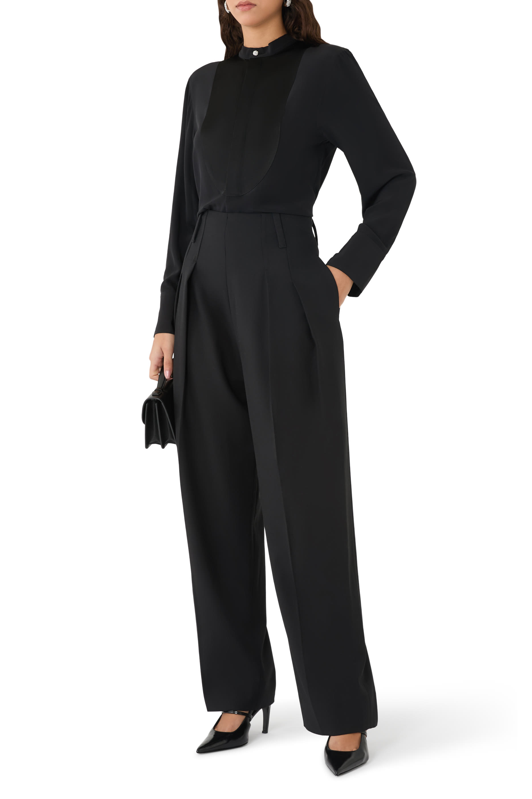 High Waisted Cinched Trousers