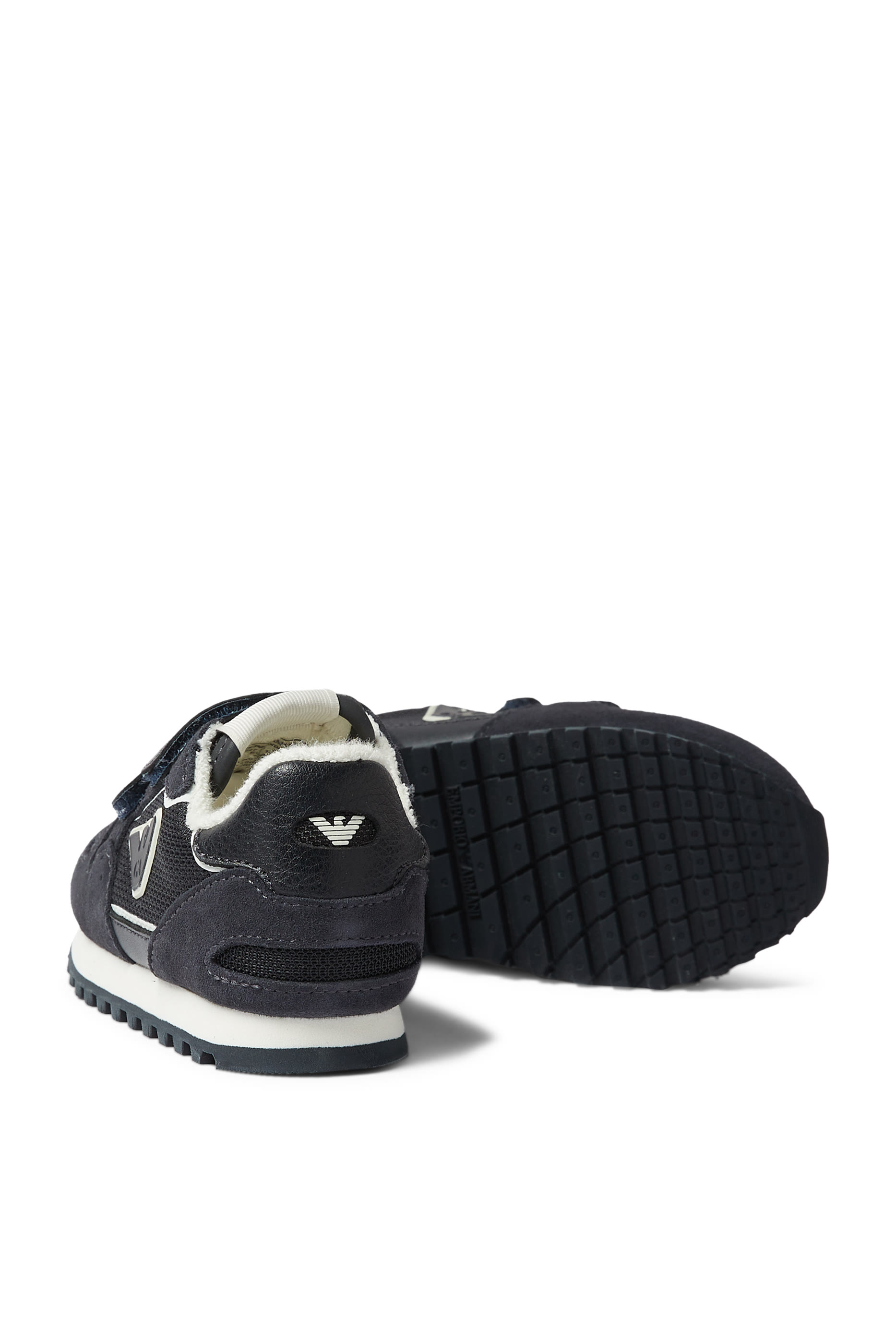 Kids Eagle Logo Velcro Sneakers