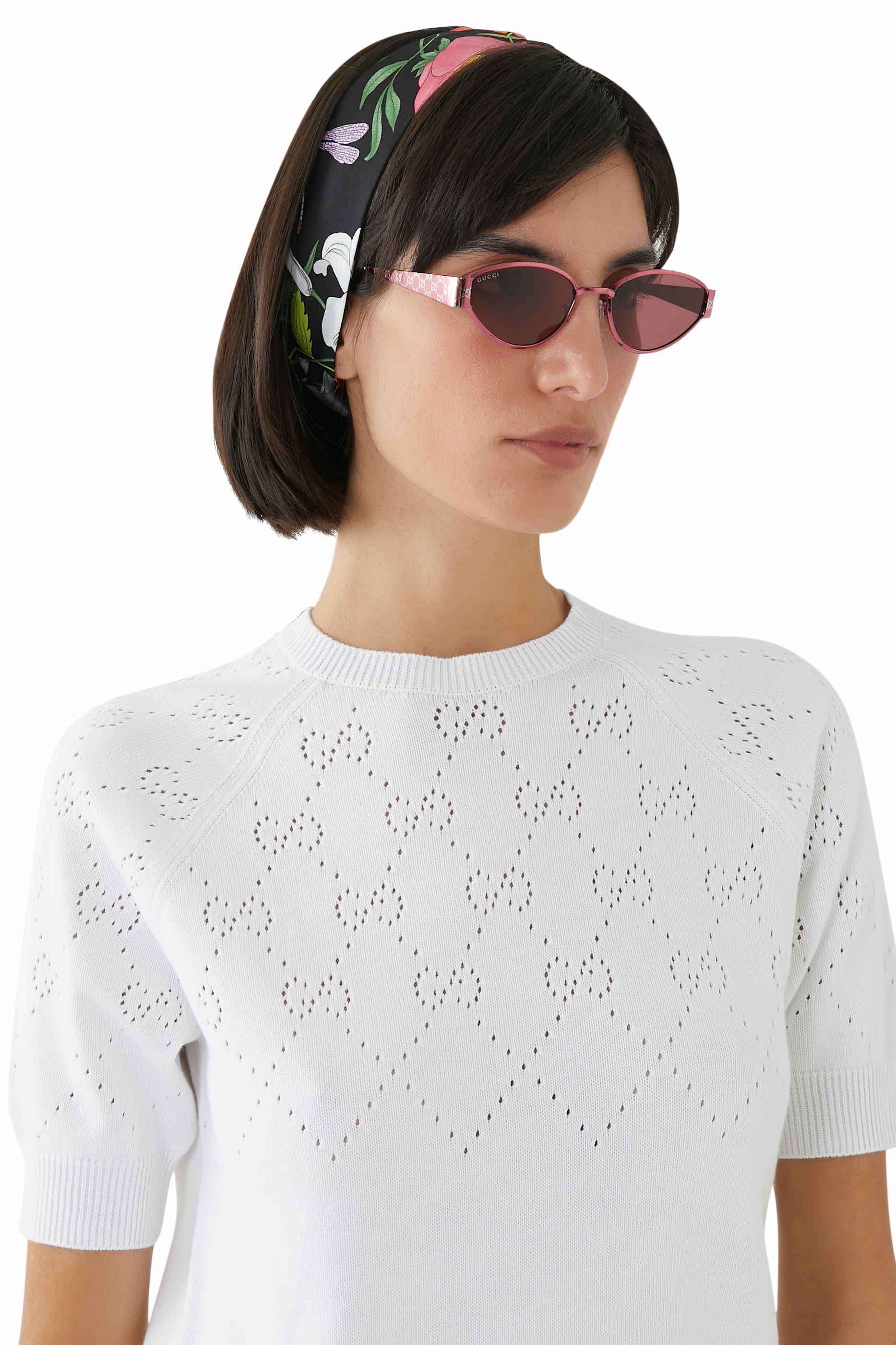 Geometrical Frame Sunglasses