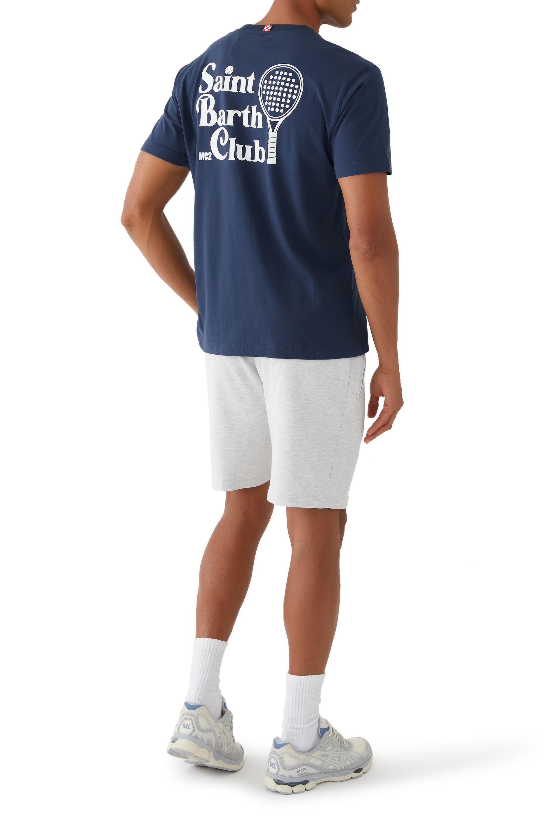 Padel Print cotton T-Shirt