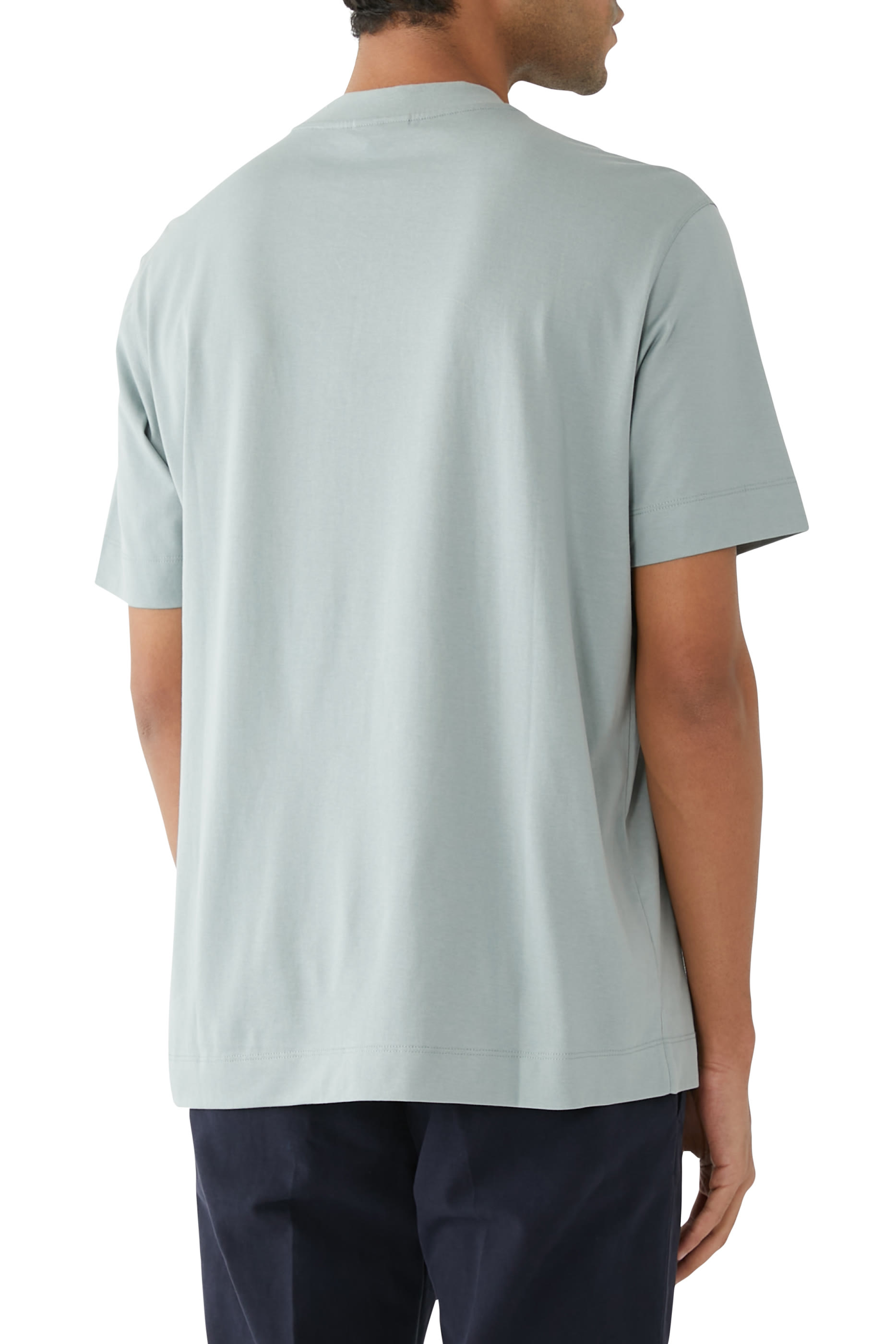 Micro EA Text Logo T-Shirt