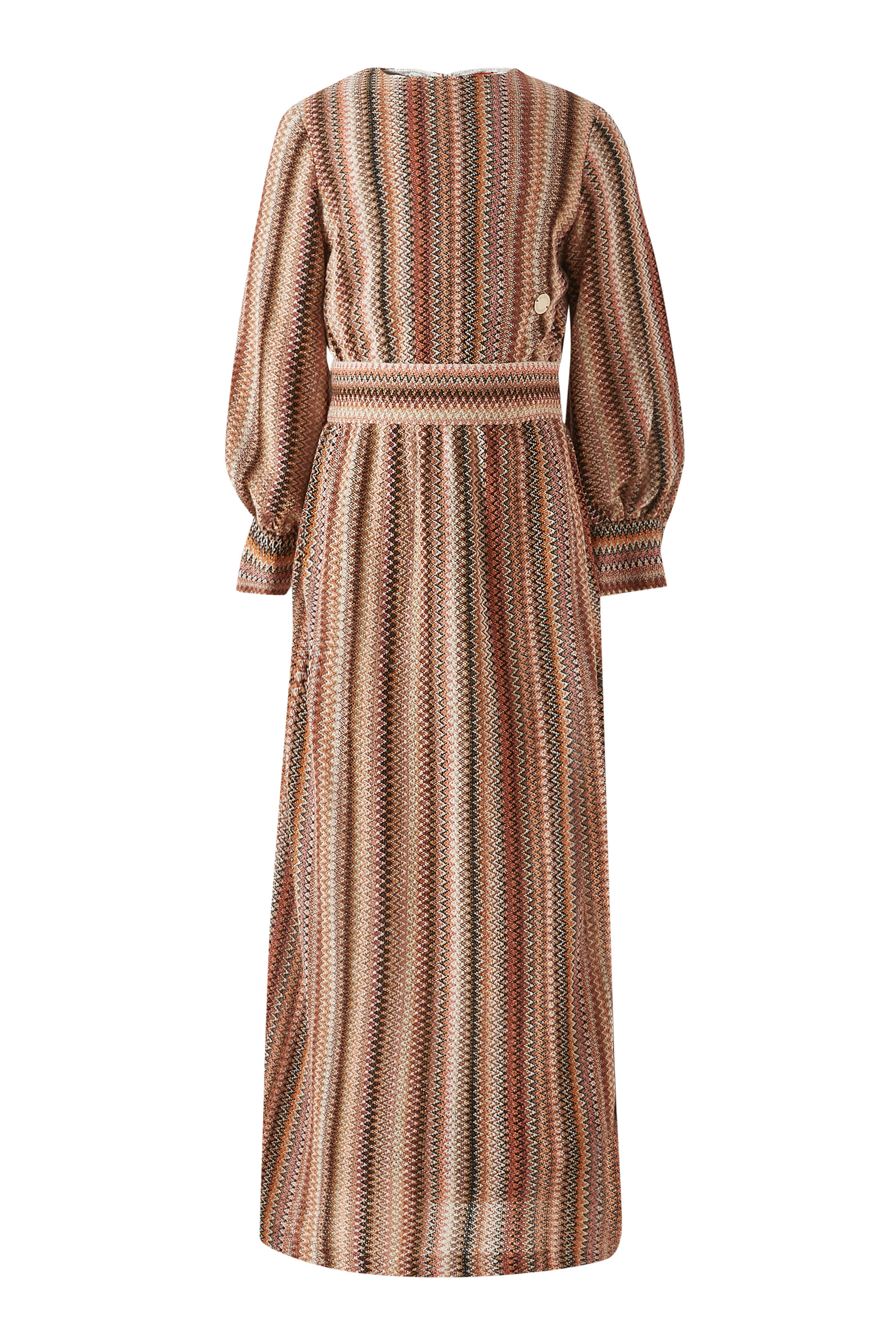 Kids Zig Zag Knit Maxi Dress
