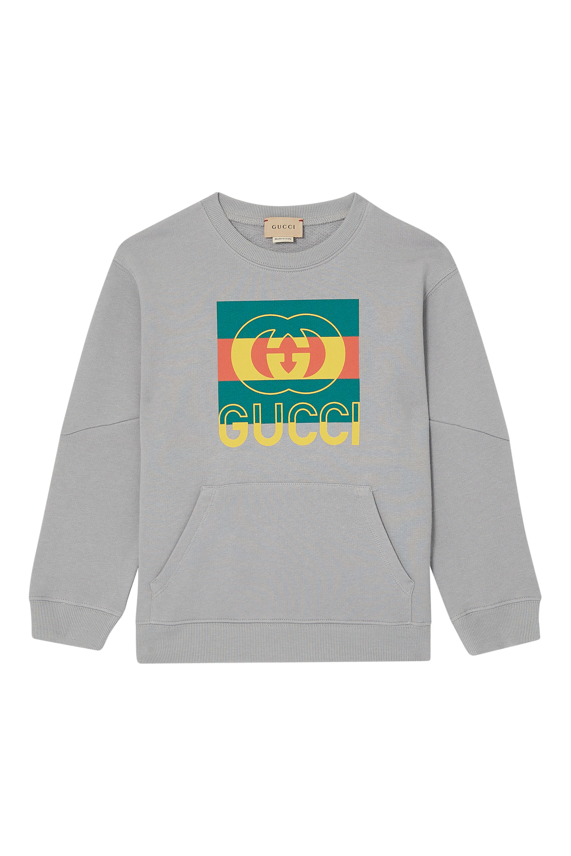 Felted Cotton Logo Sweatshirt