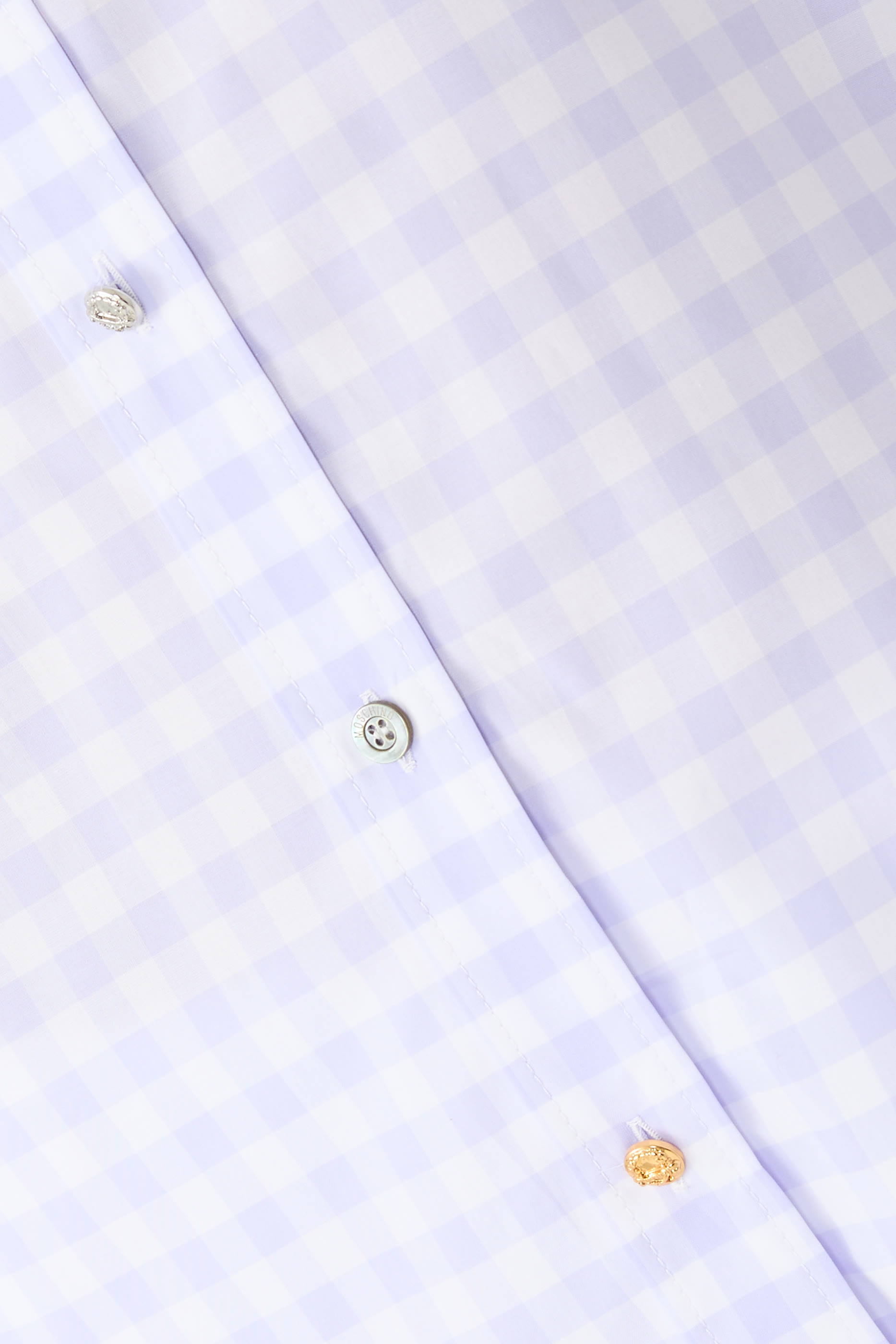  Vichy Checked Cotton Shirt
