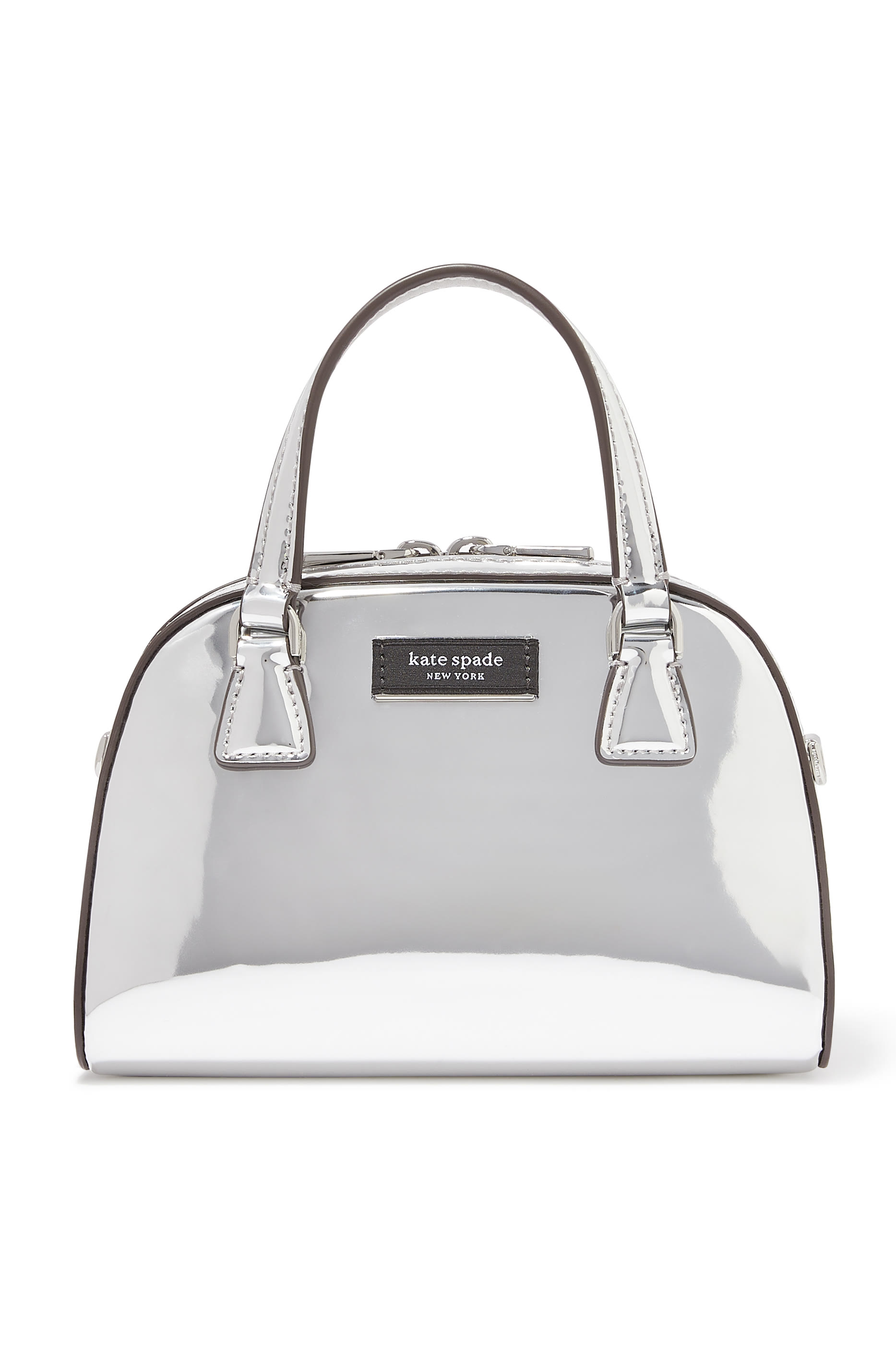 Sam Icon Metallic Mini Duffle Bag