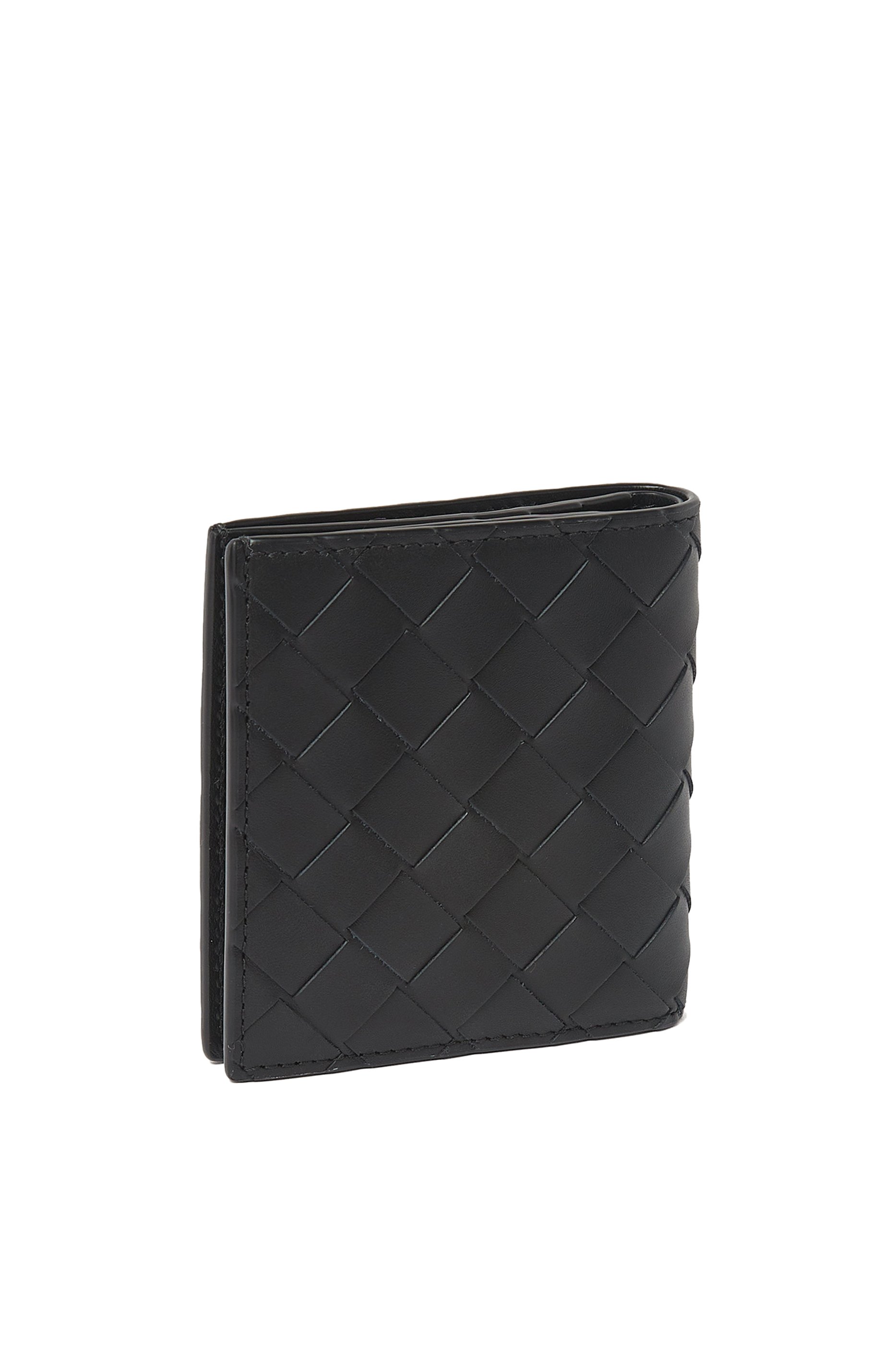 Intrecciato Slim Bi-Fold Wallet