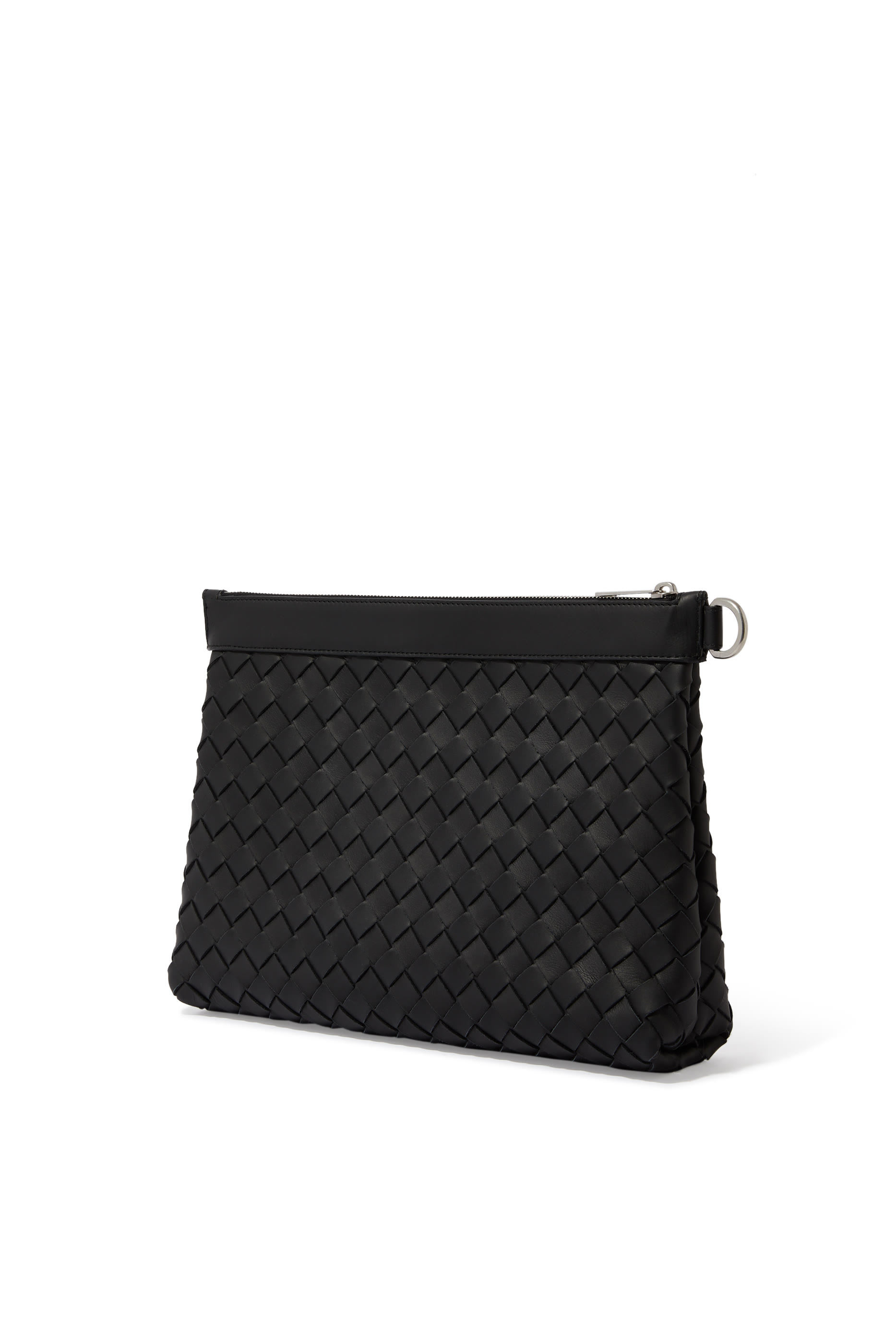 Intrecciato Leather Document Case