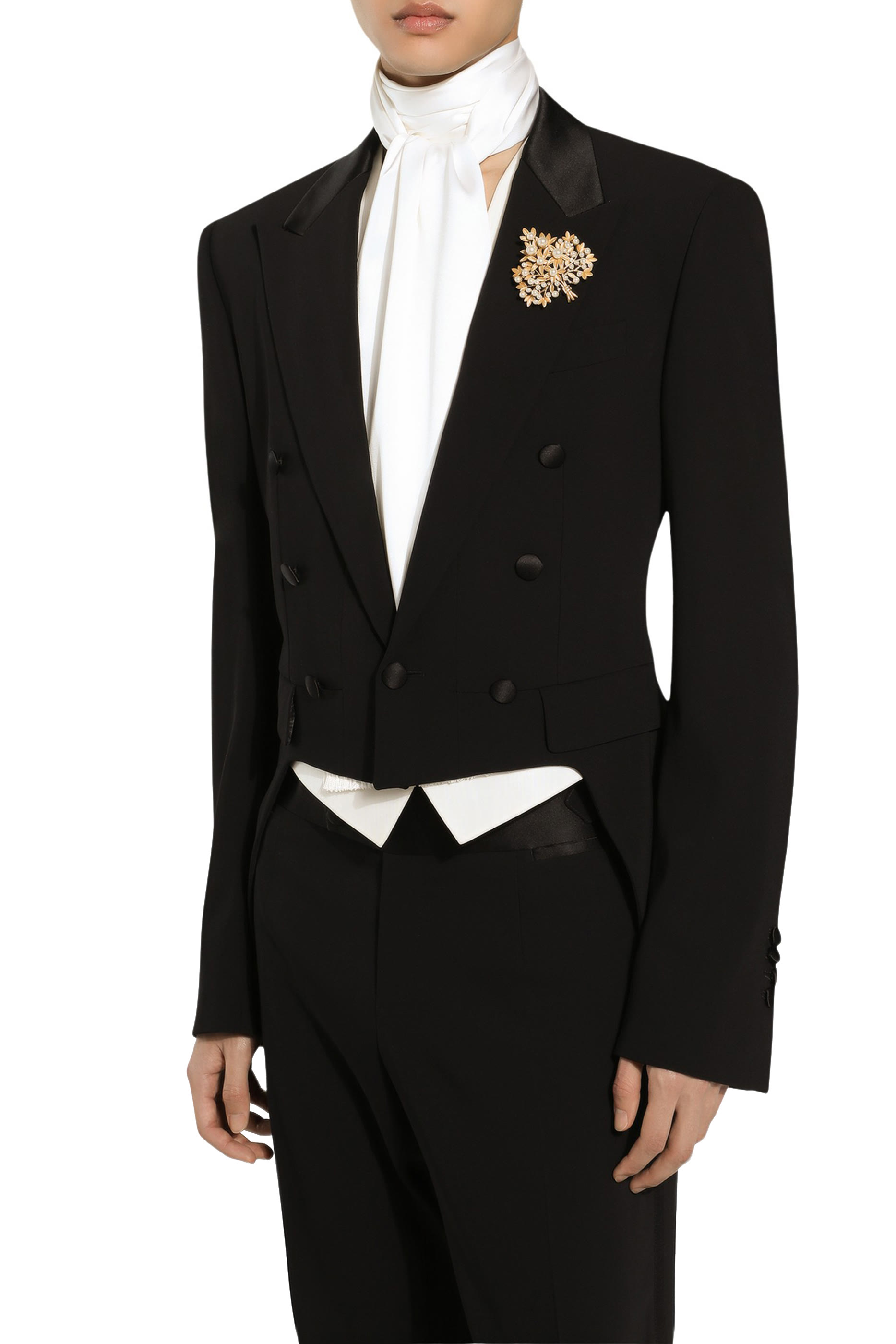 Single-Breasted Tuxedo Suit