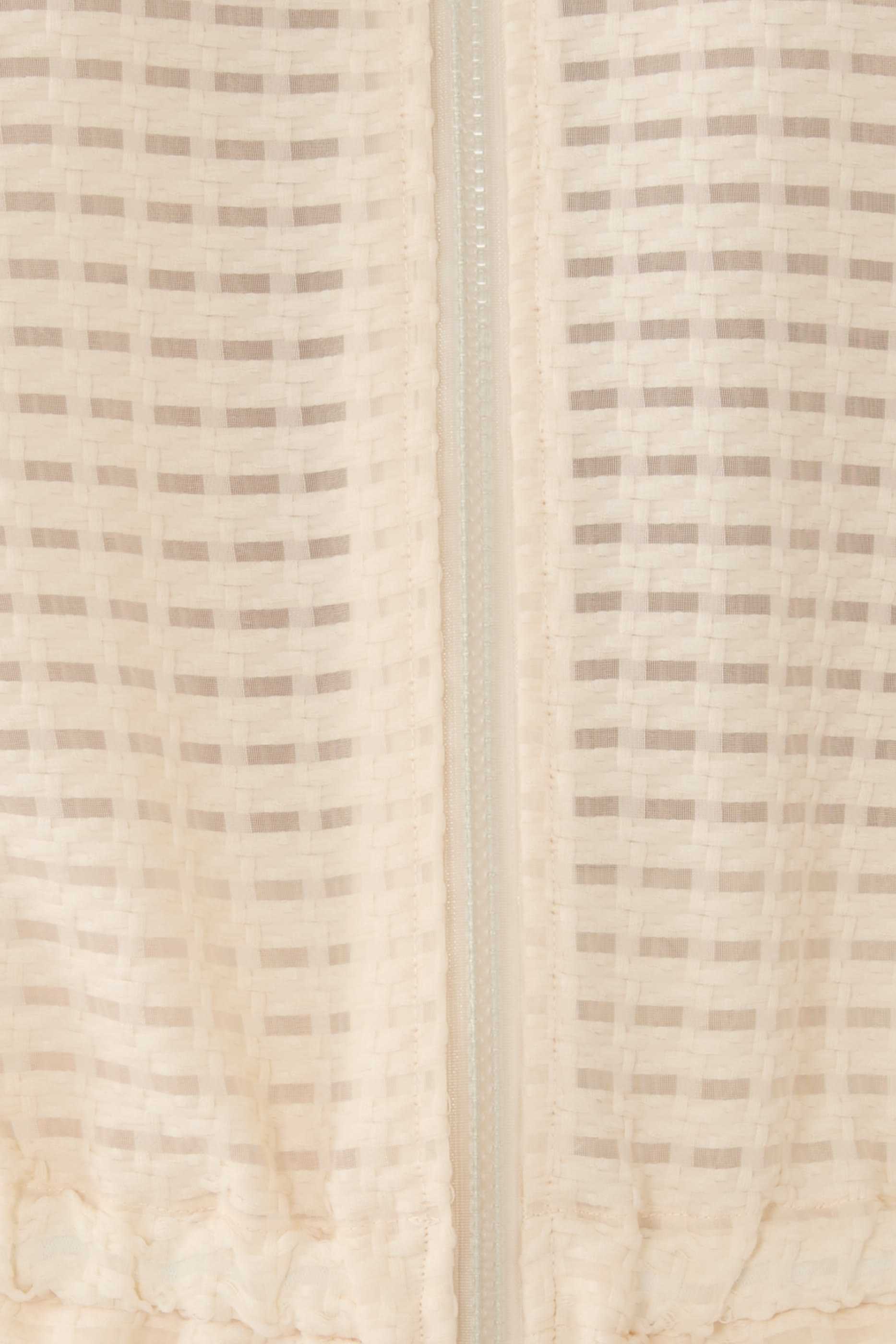 Vichy 3D Jacquard Blouson