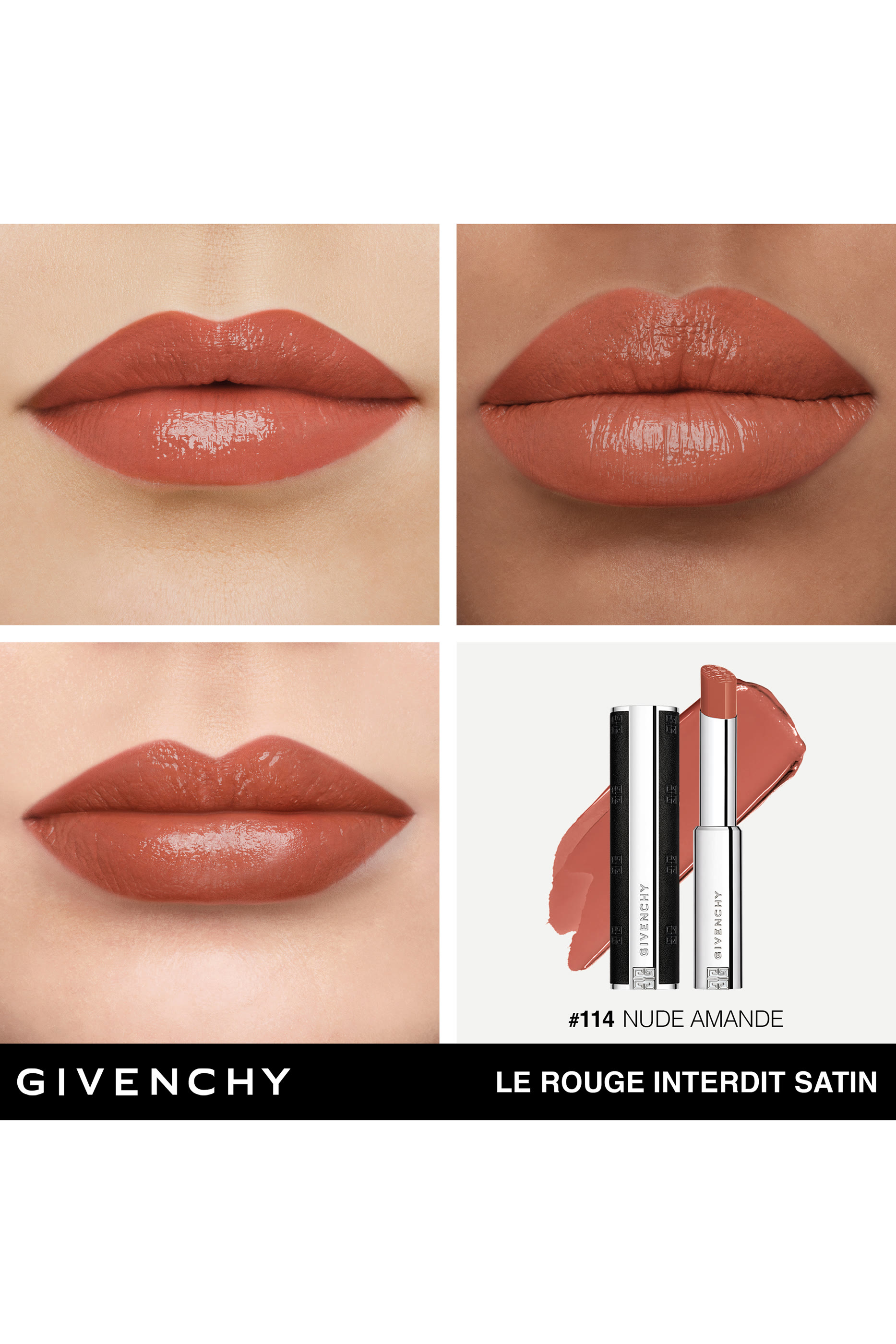 Le Rouge Interdit Satin Lipstick