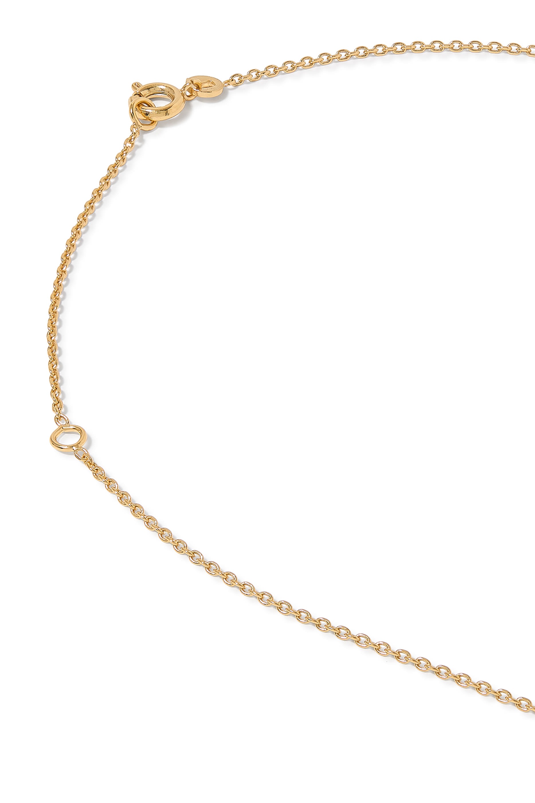 Ana Necklace, 18K Gold Plated Brass