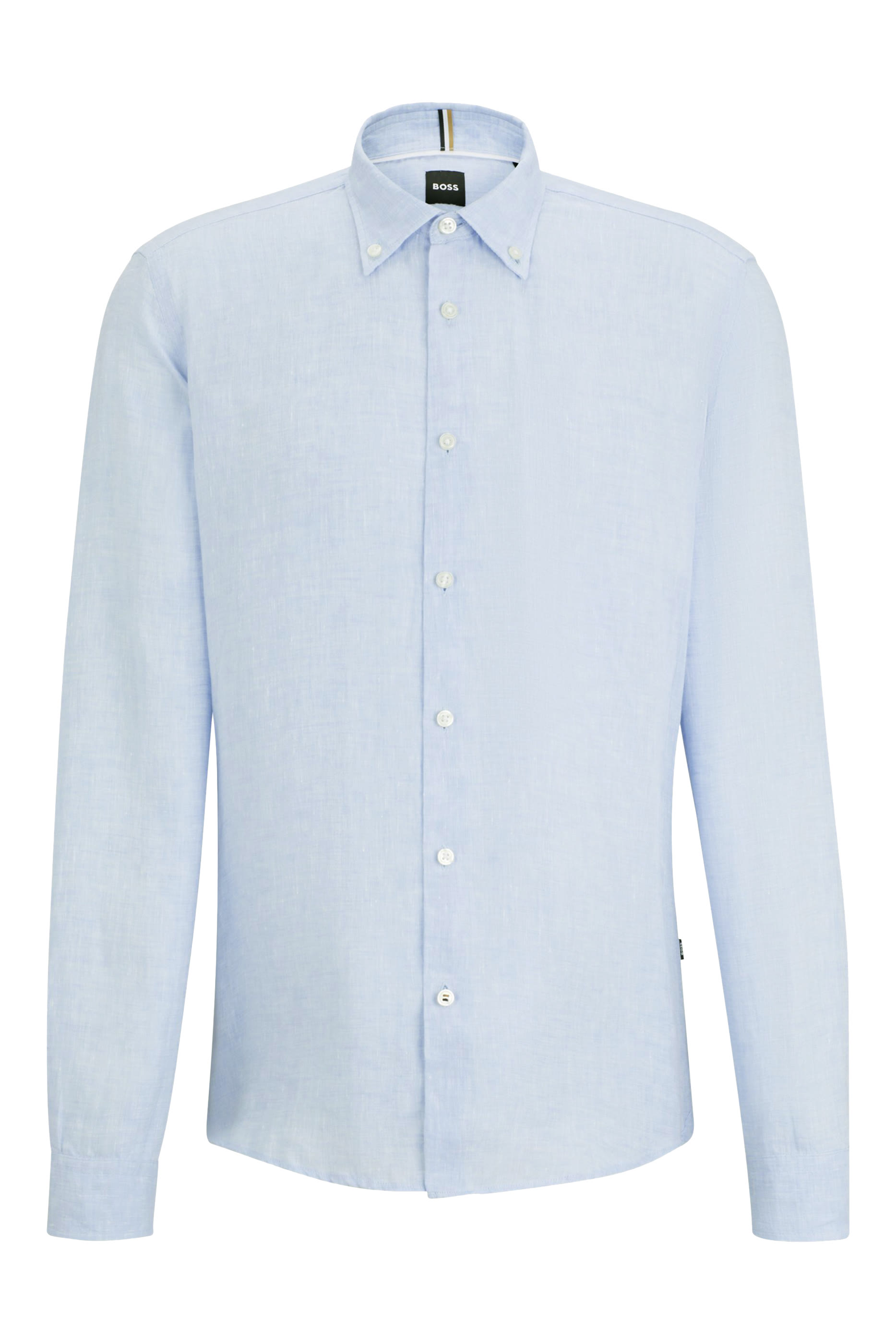 Slim-Fit Linen Shirt