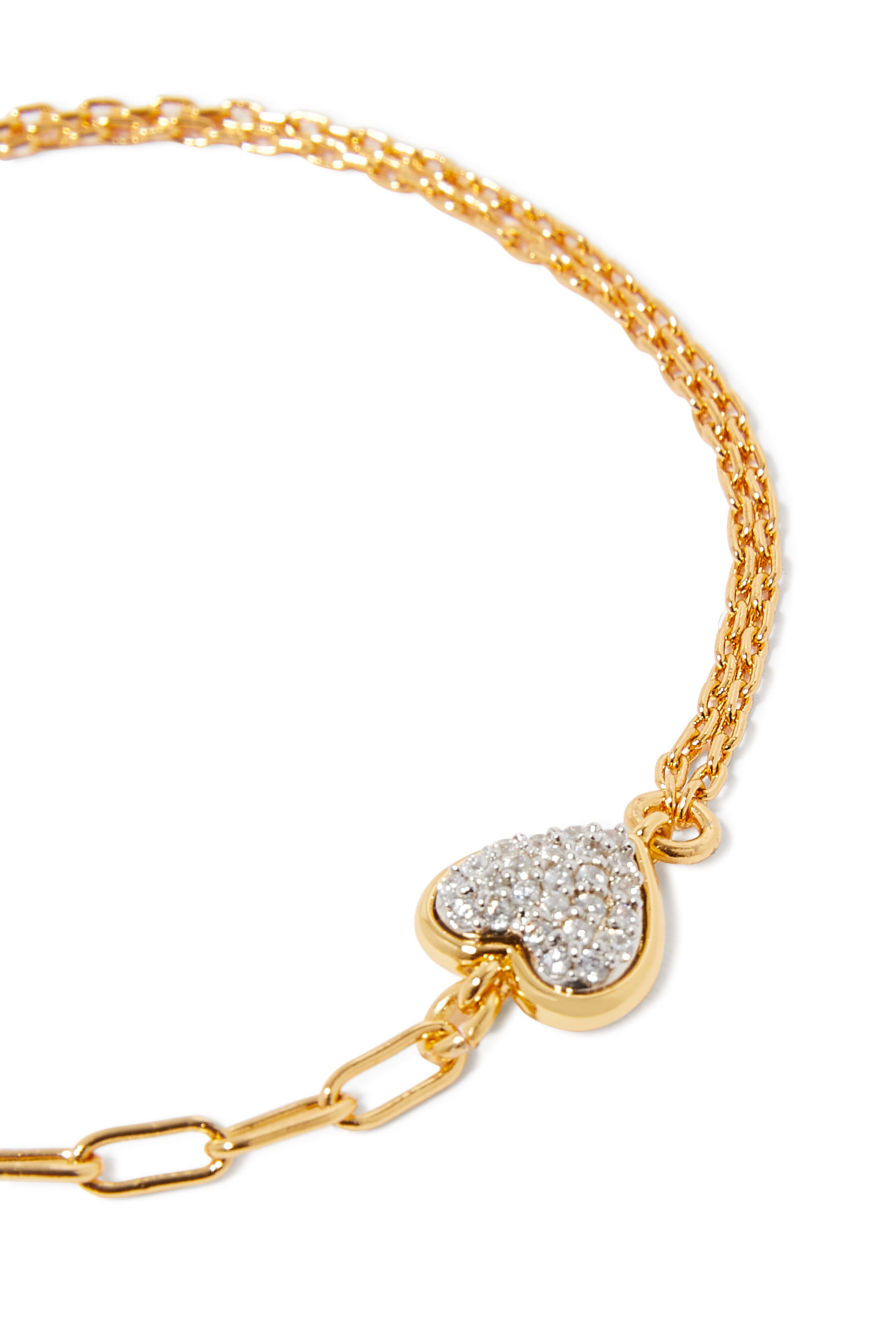 With All My Heart Pav&eacute; Bracelet